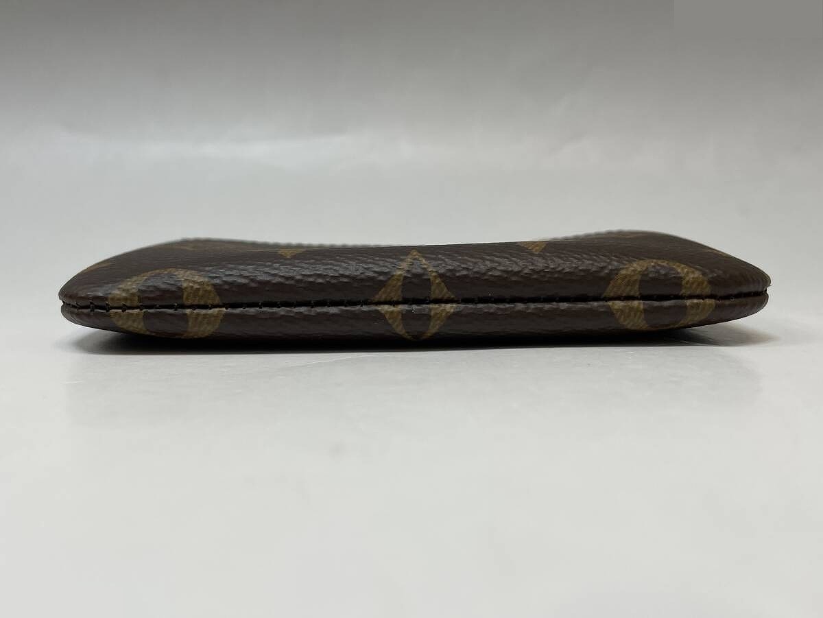 Monogram Pochette Clé Coin Case, Brown — view 7