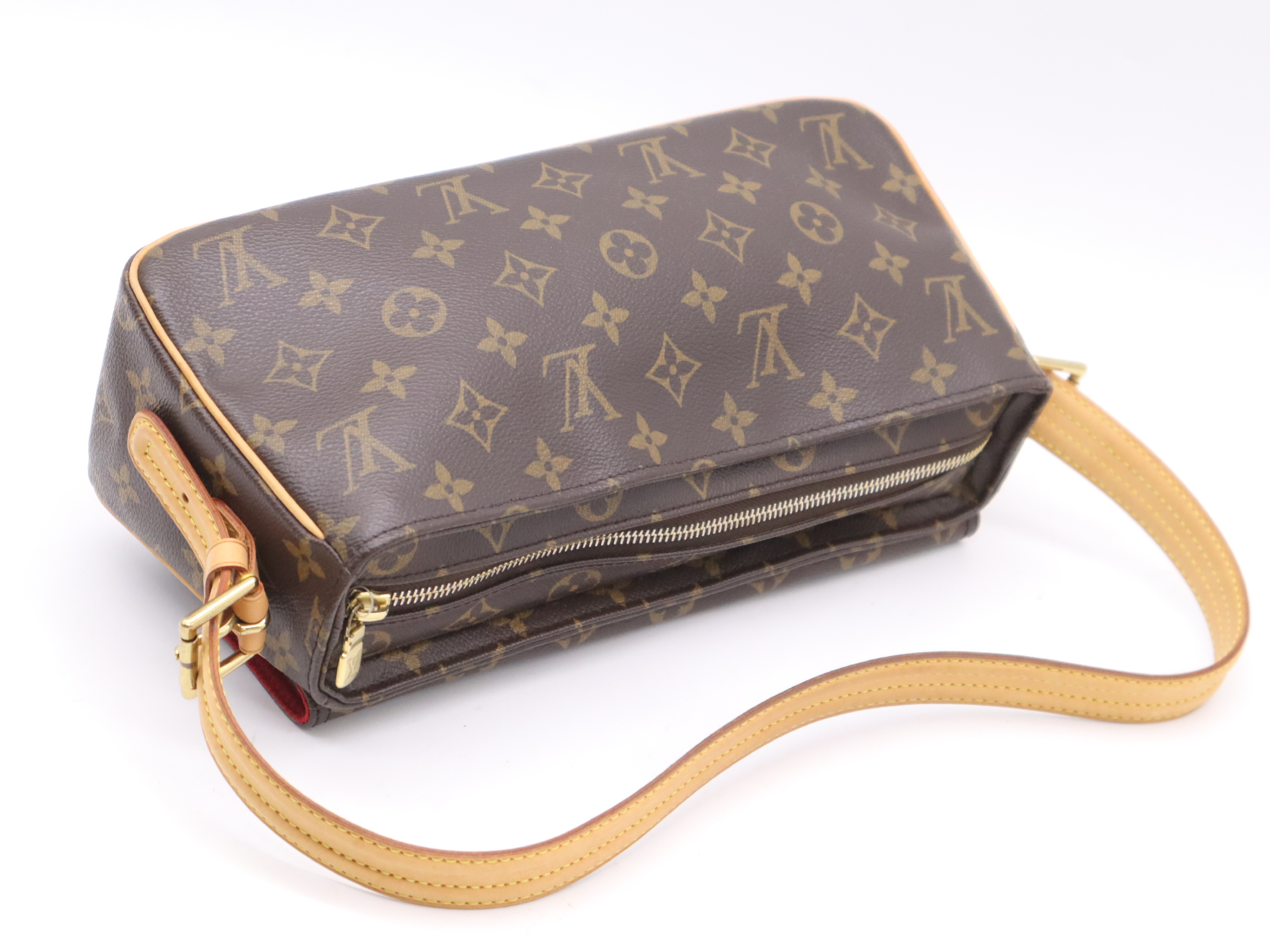 Monogram Viva-Cite MM Shoulder Bag with Dust Bag — view 6