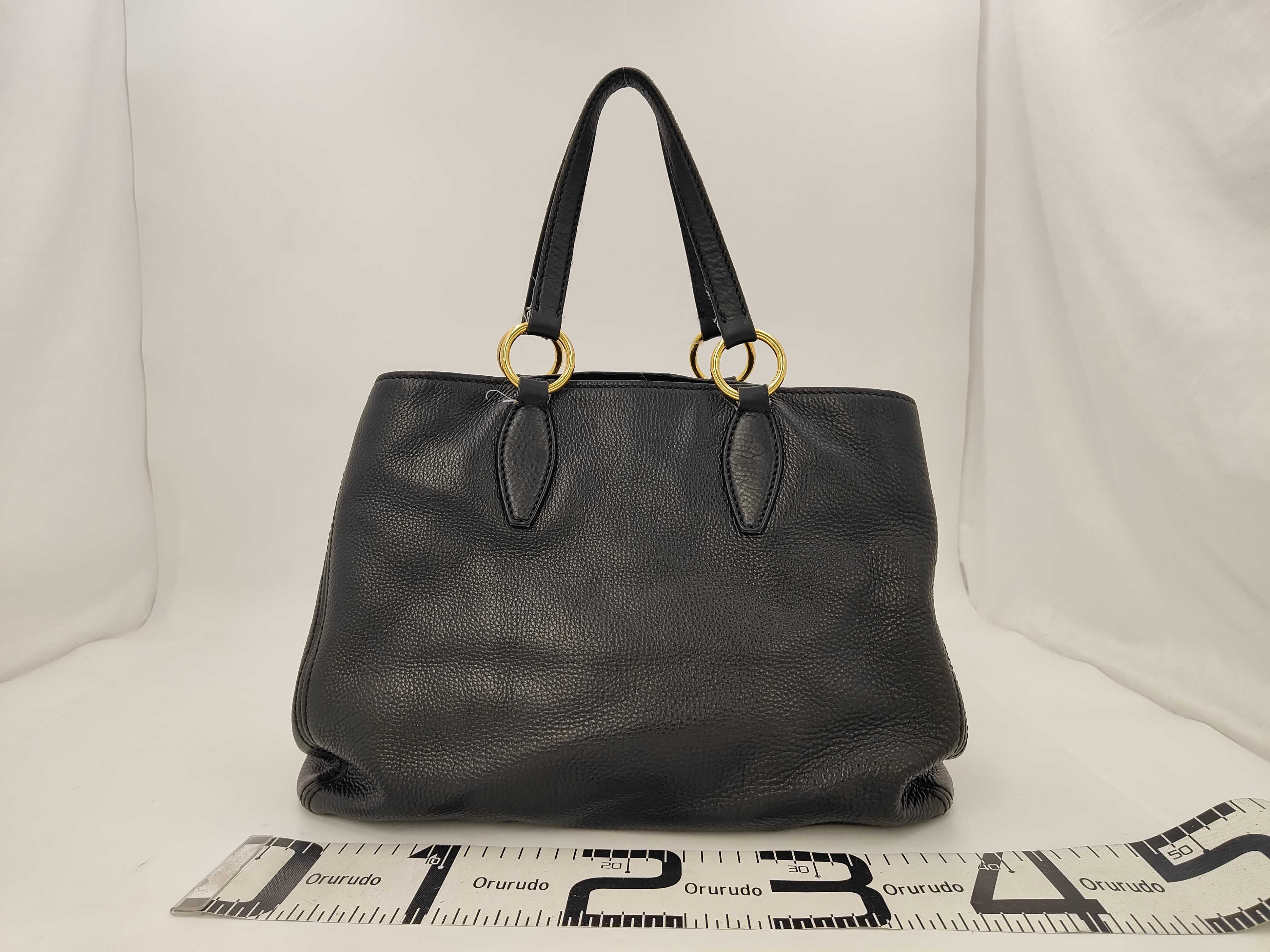 Black Calfskin Handbag — view 2