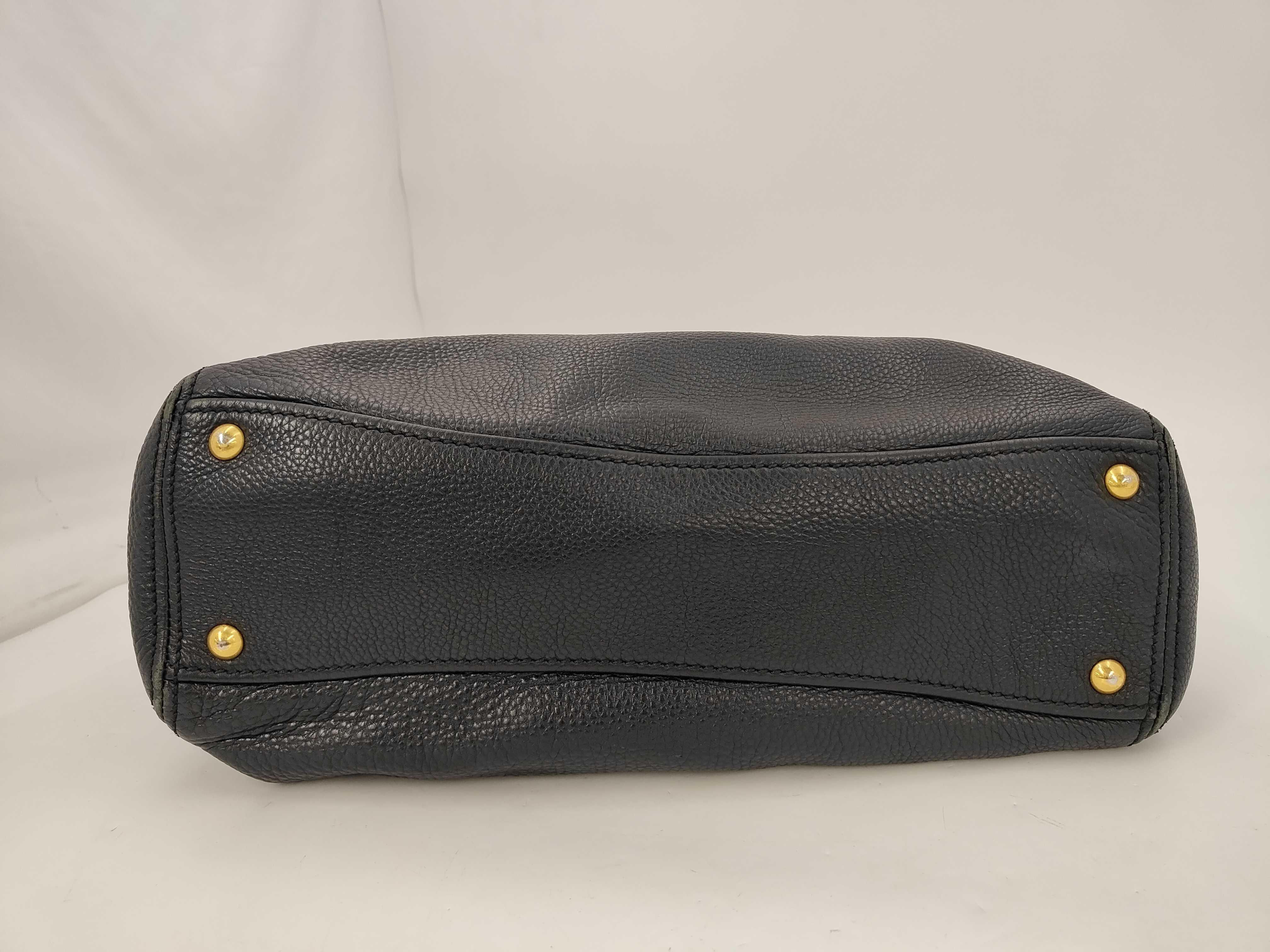 Black Calfskin Handbag — view 8
