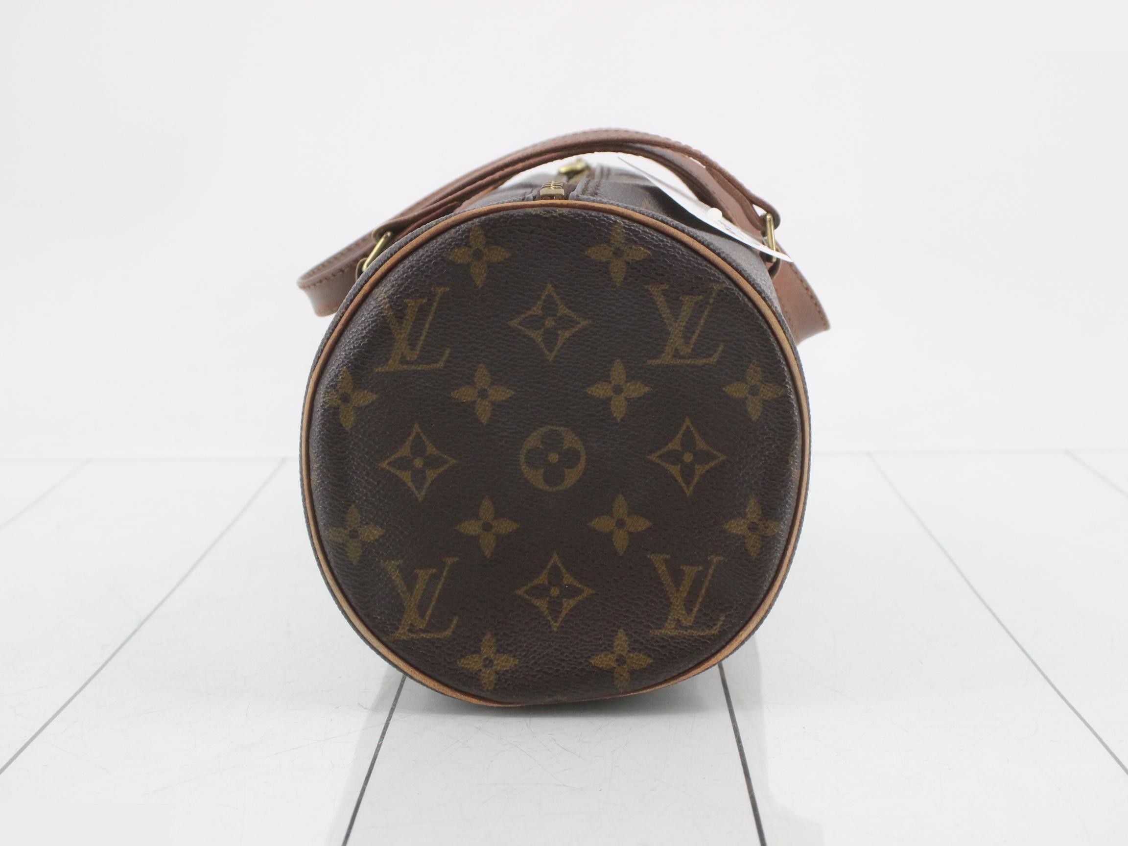 Monogram Papillon 30 handbag with pouch — view 3