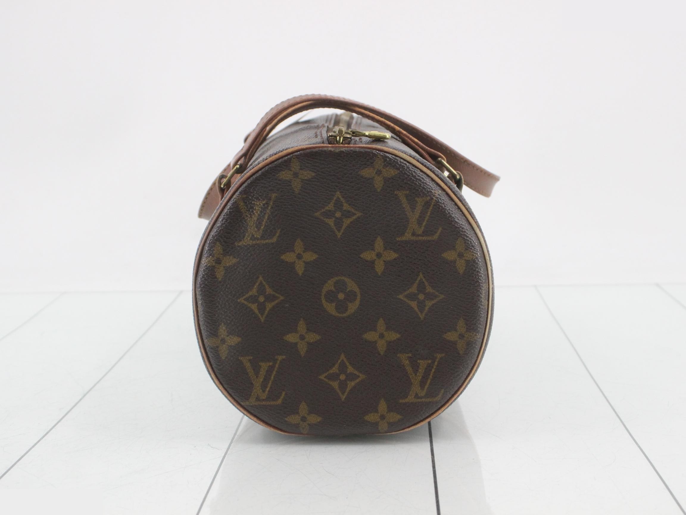 Monogram Papillon 30 handbag with pouch — view 4