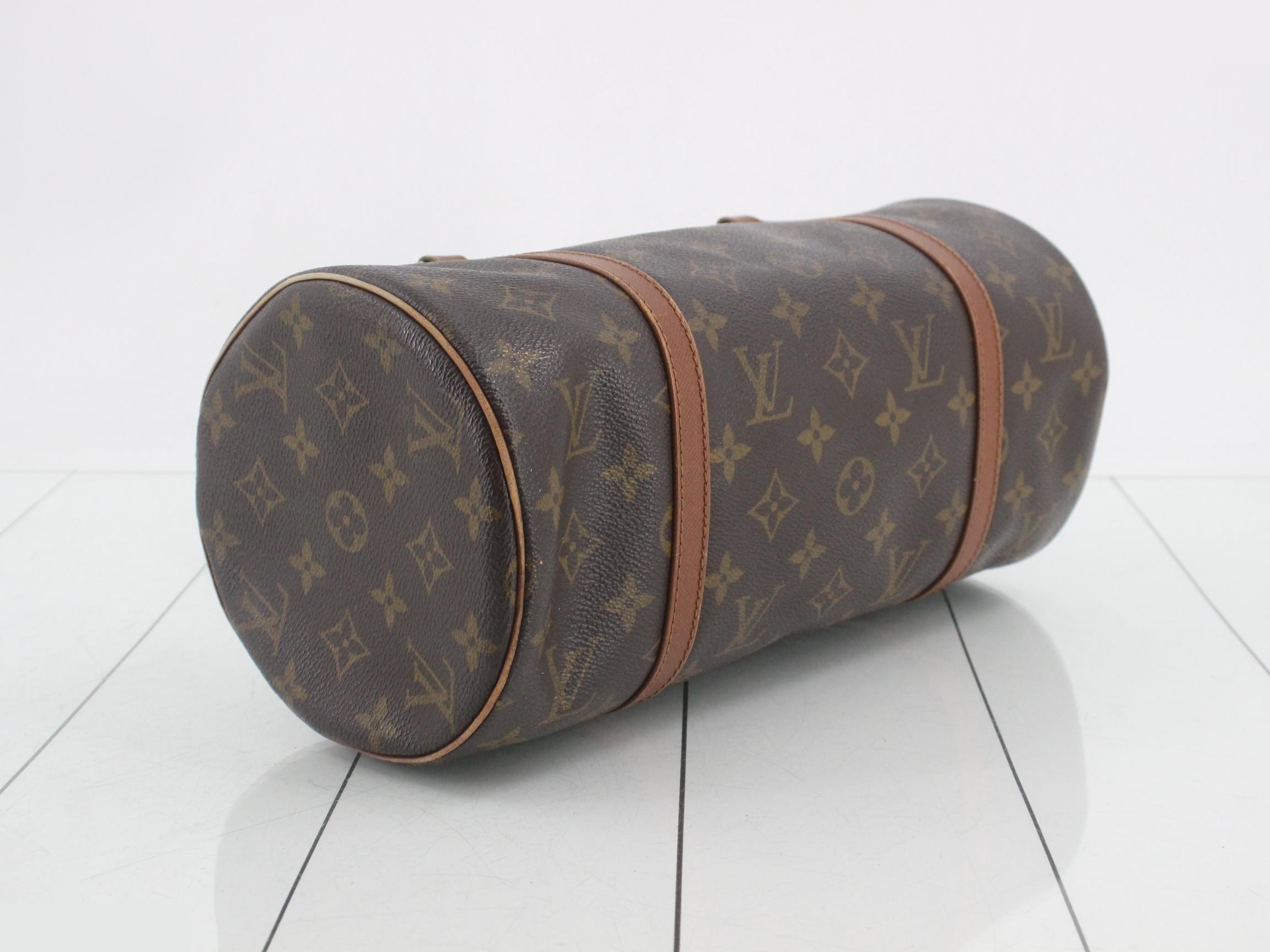 Monogram Papillon 30 handbag with pouch — view 5