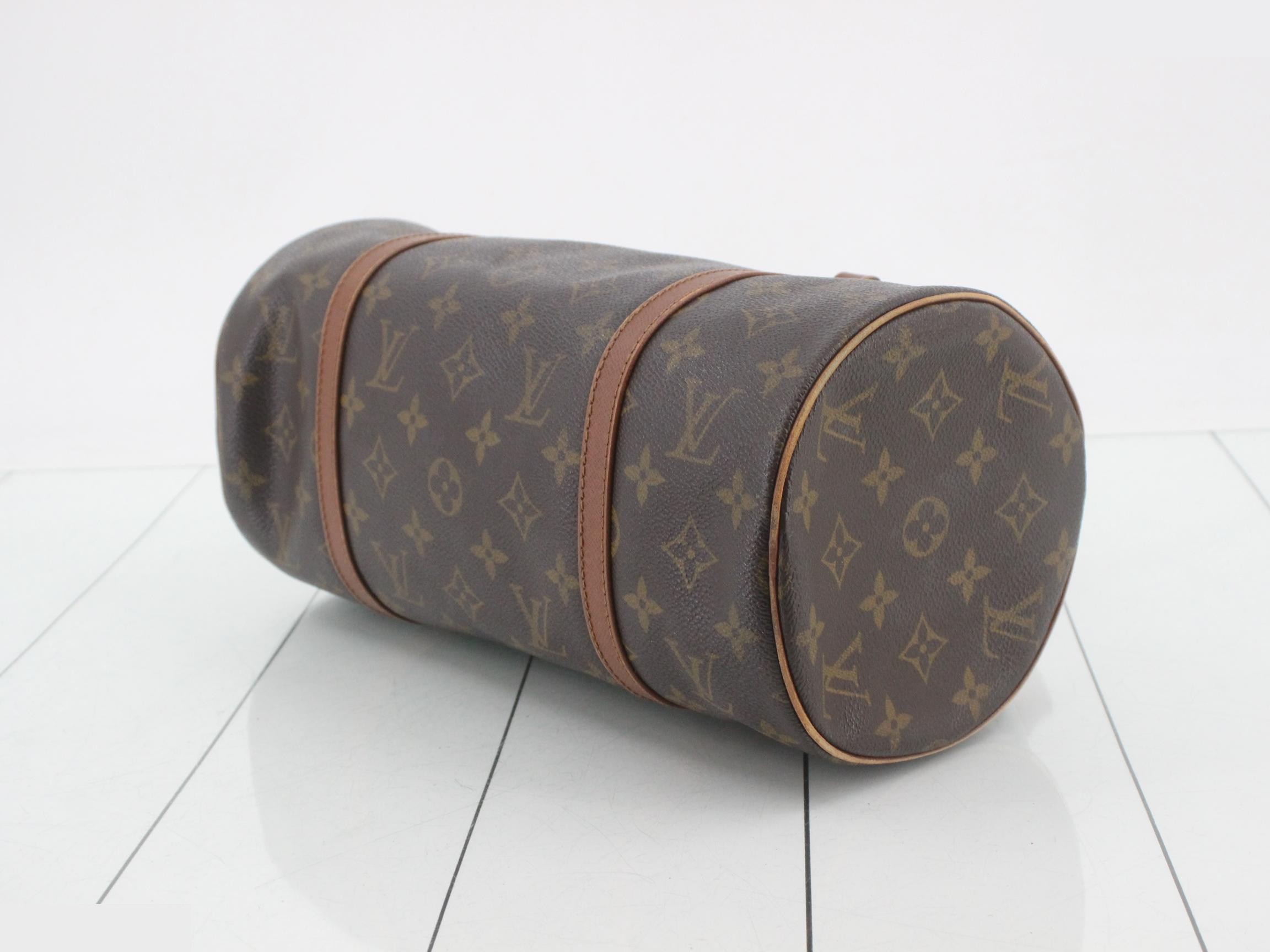 Monogram Papillon 30 handbag with pouch — view 6