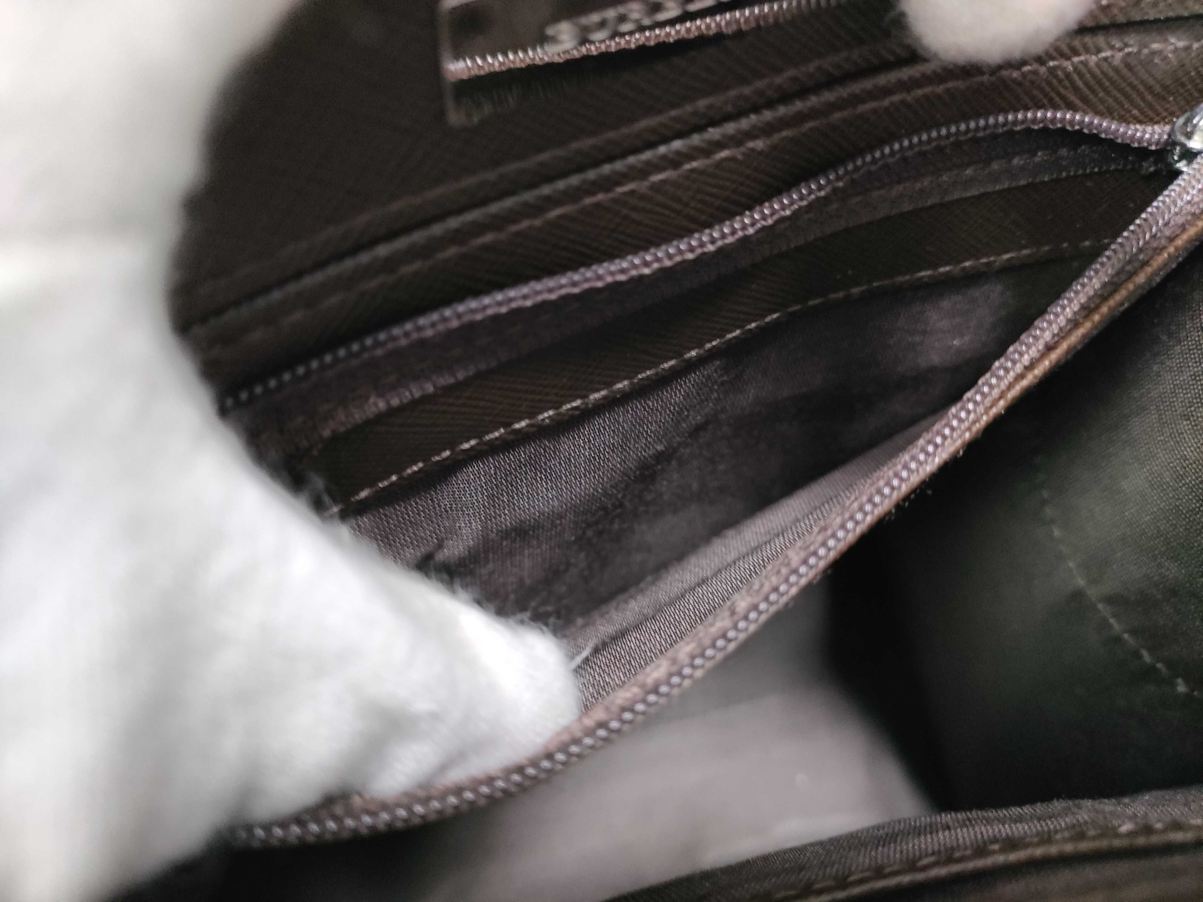 Nova Check Handbag (Brown) — view 15