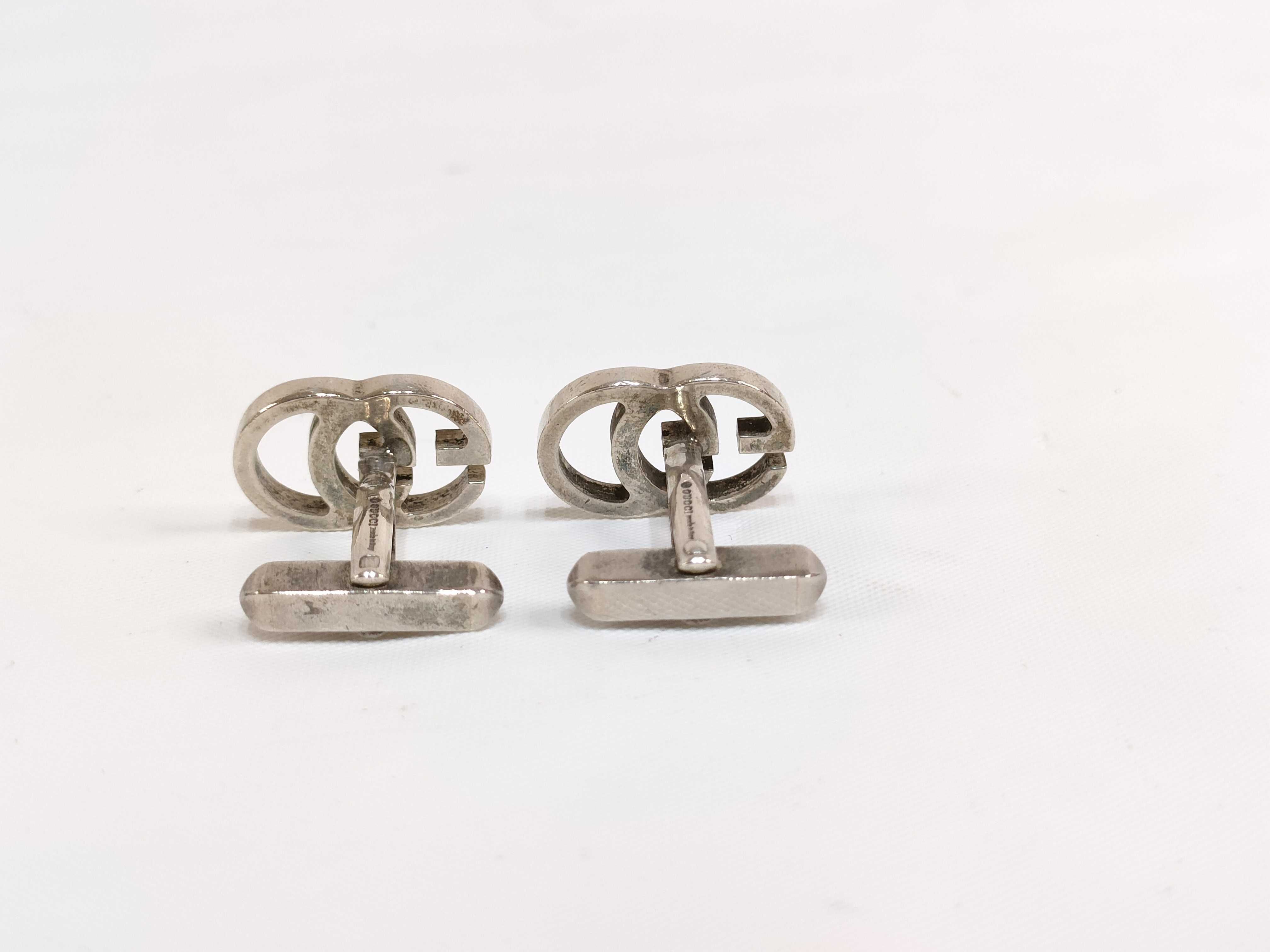 GG Cufflinks 925 Tie Clip & Cufflinks — view 2
