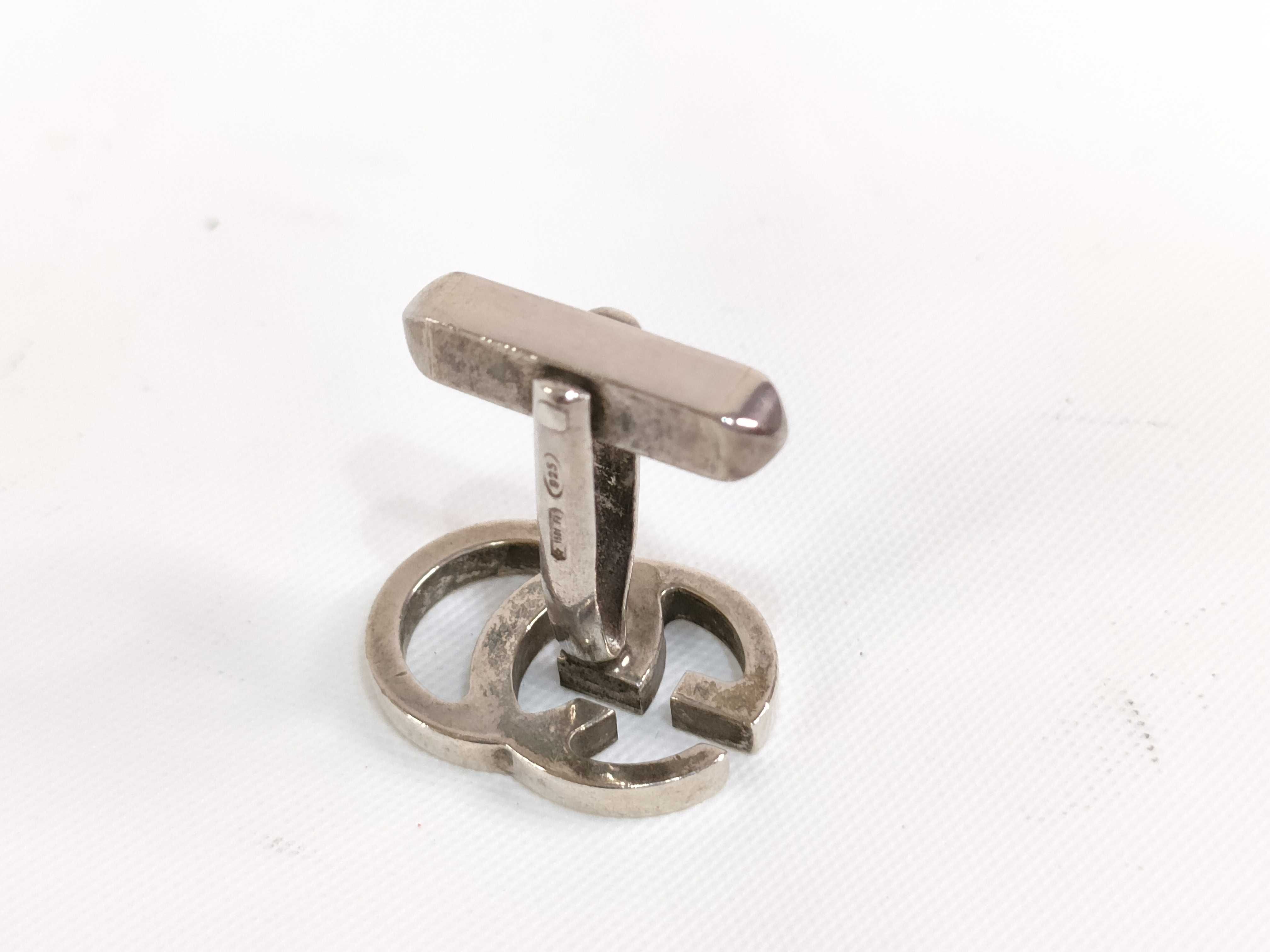 GG Cufflinks 925 Tie Clip & Cufflinks — view 3