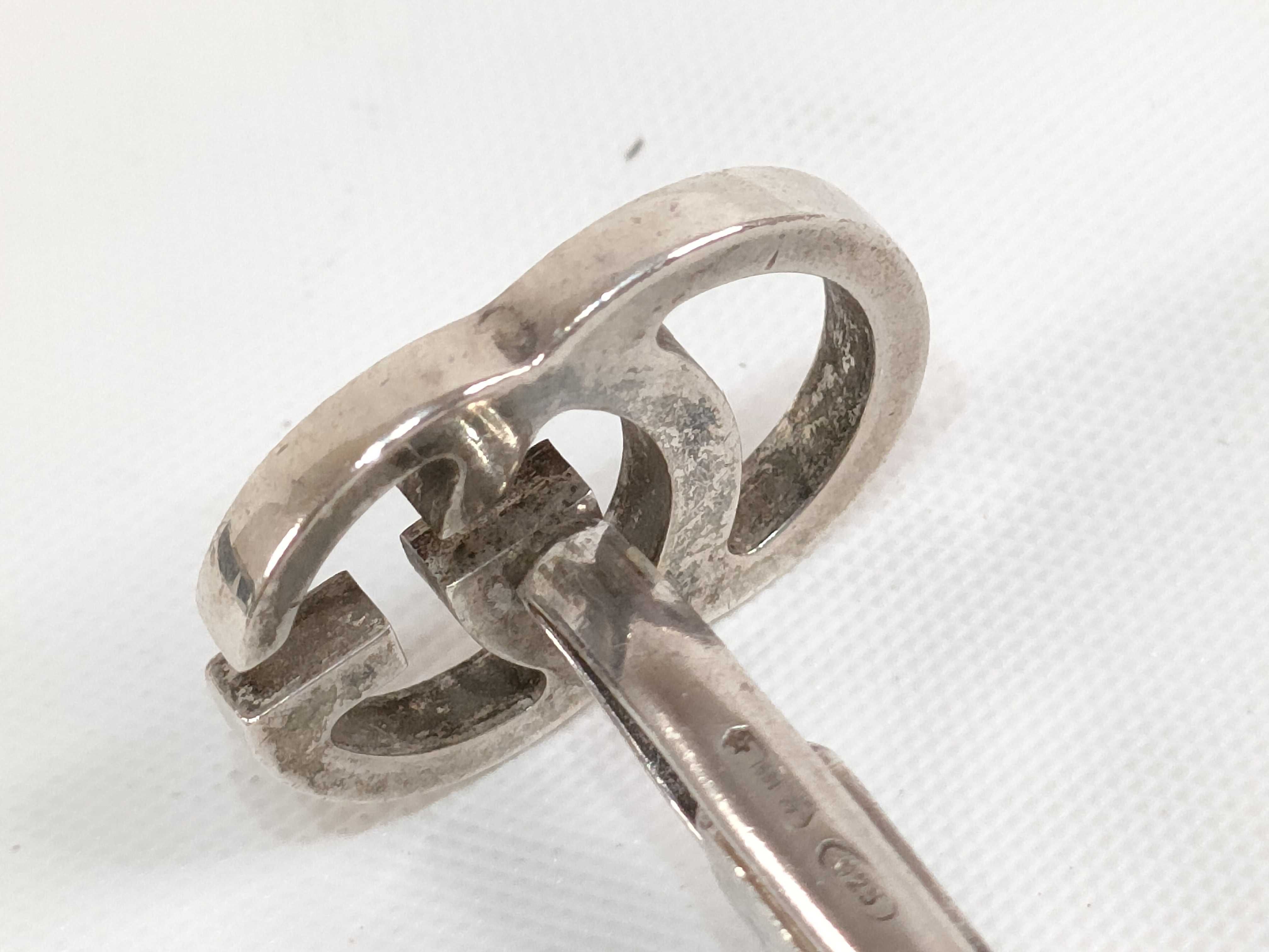 GG Cufflinks 925 Tie Clip & Cufflinks — view 8