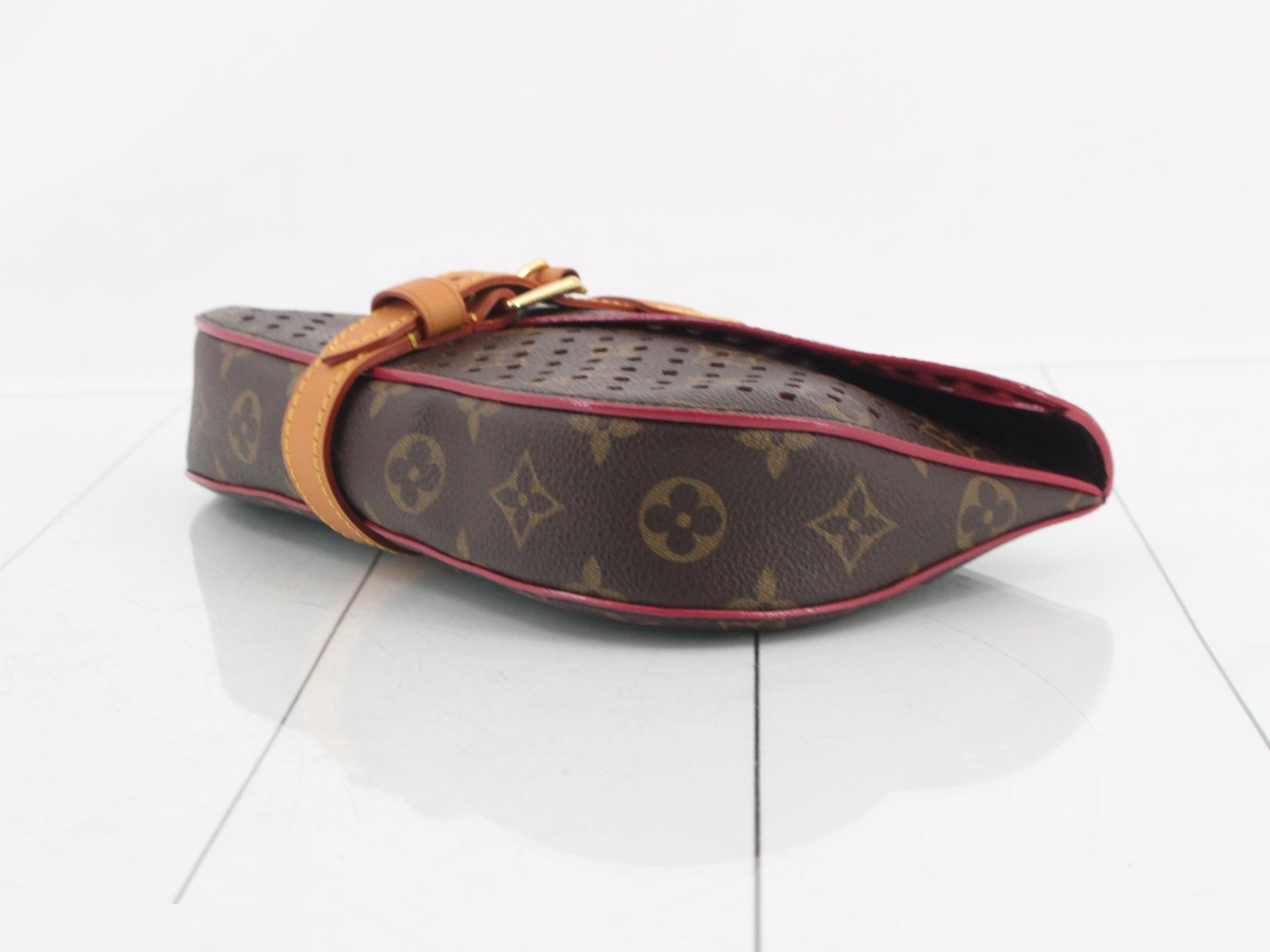 Monogram Perfo Saumur Clutch — view 6