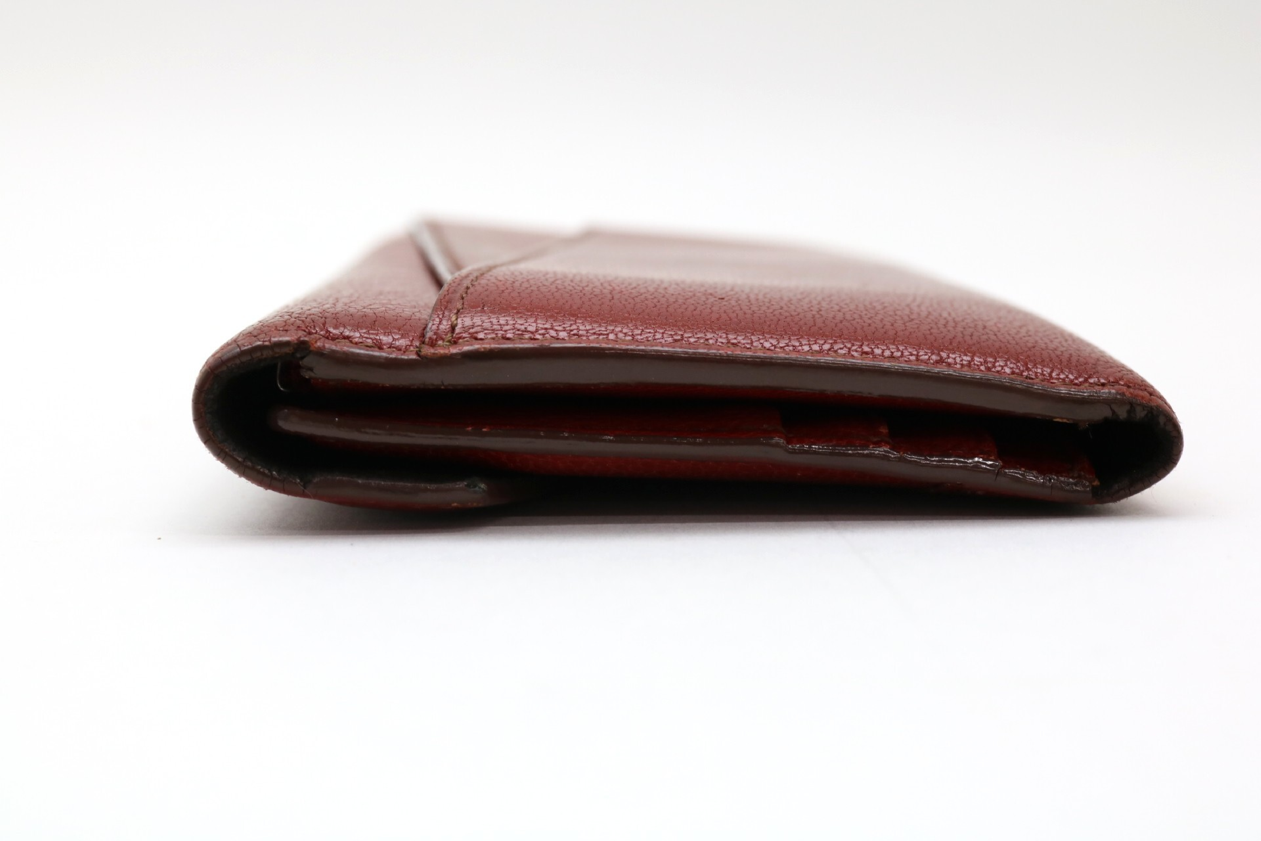 Must Bordeaux Tri-fold Long Wallet — view 3