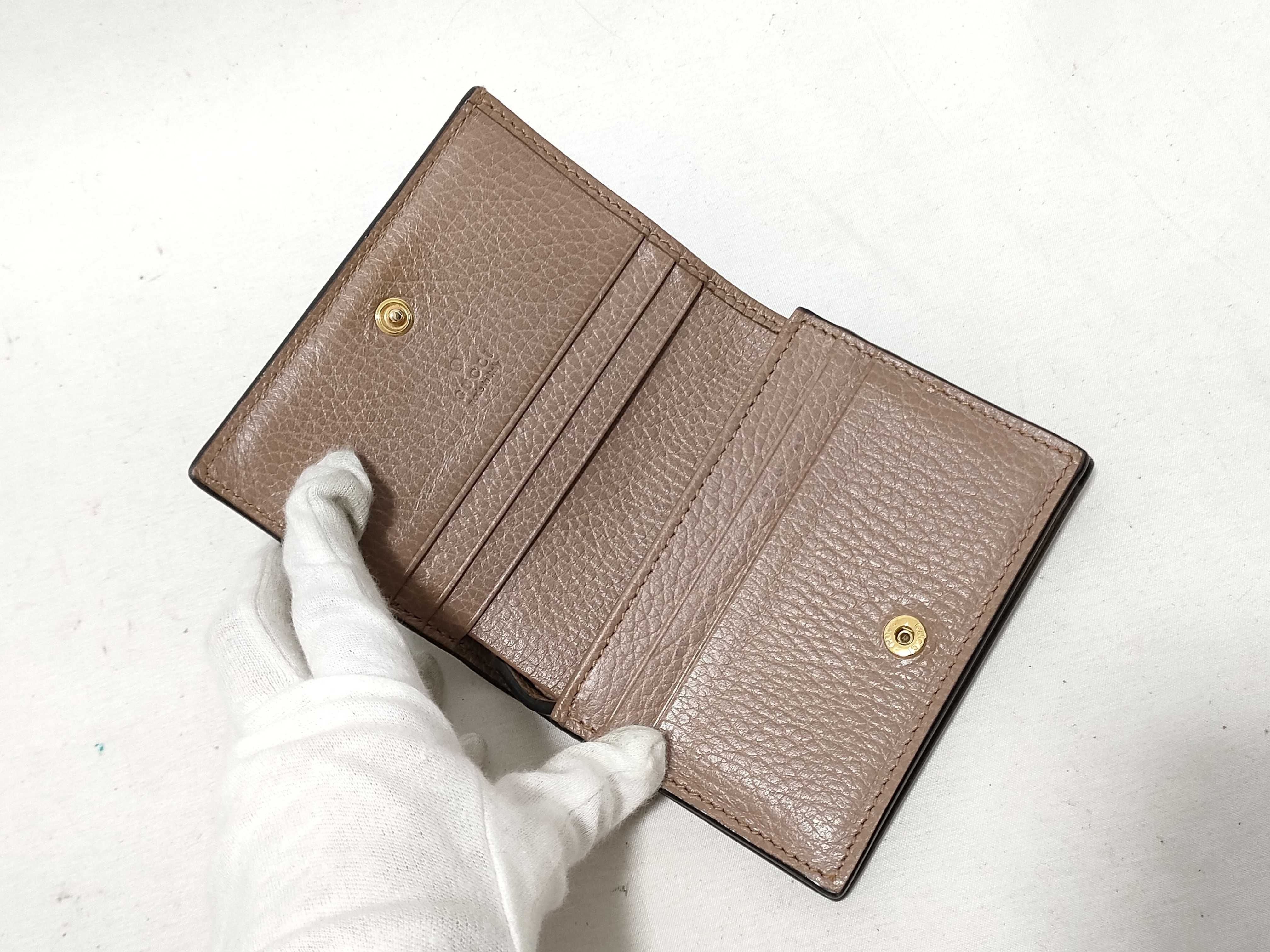 GG Supreme bi-fold wallet, GG Supreme Marmont wallet — view 12