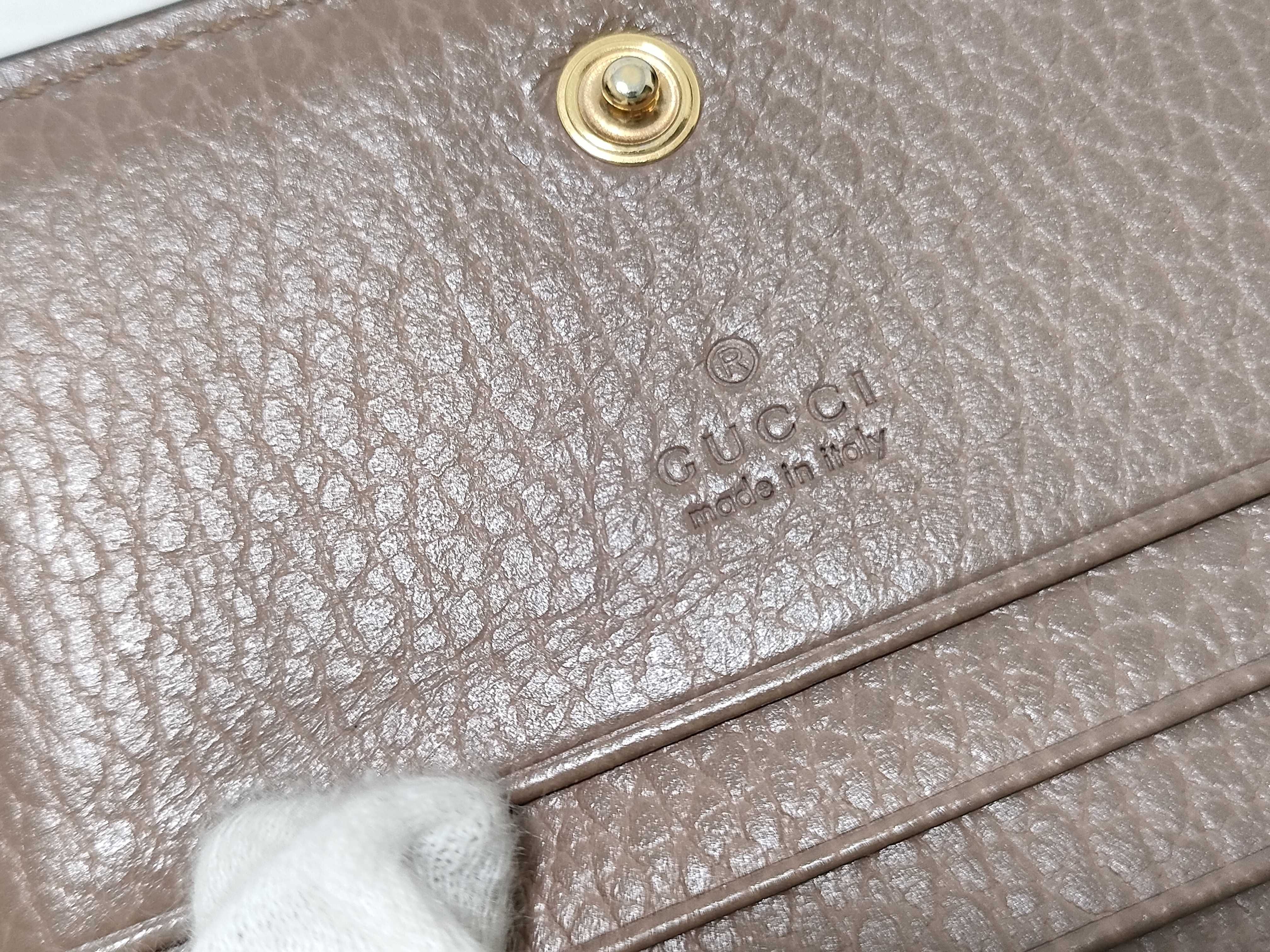 GG Supreme bi-fold wallet, GG Supreme Marmont wallet — view 14