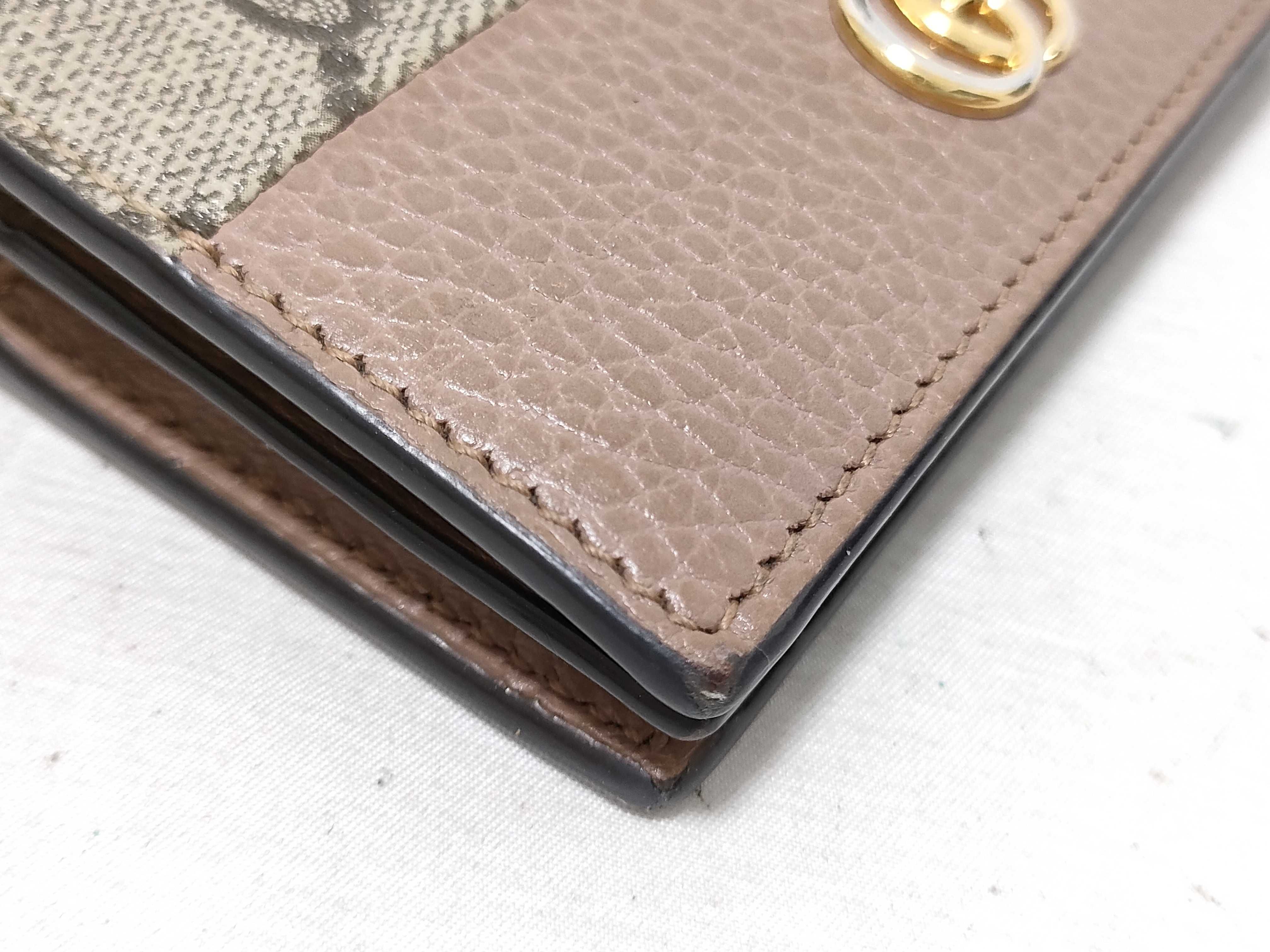 GG Supreme bi-fold wallet, GG Supreme Marmont wallet — view 4