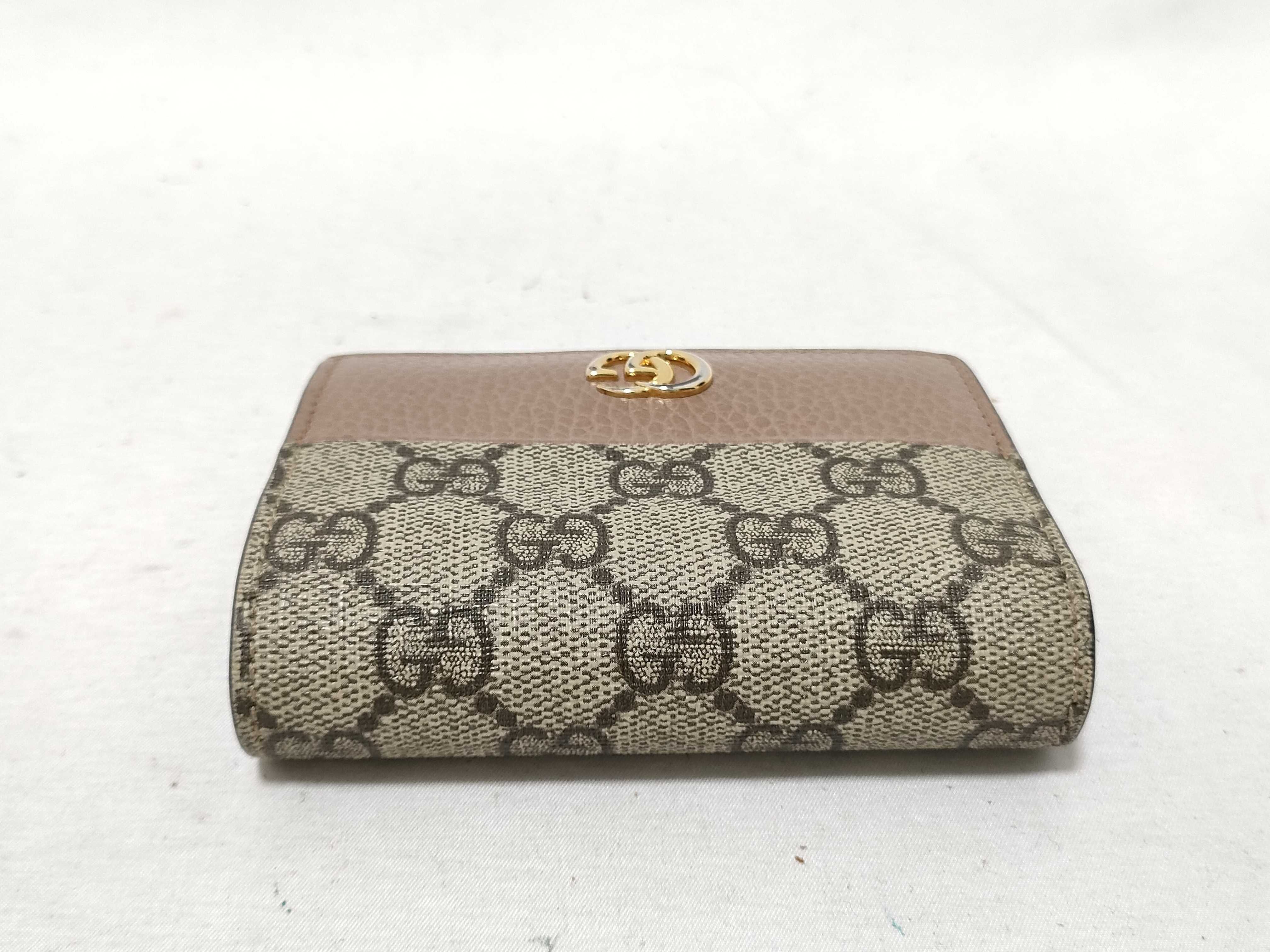 GG Supreme bi-fold wallet, GG Supreme Marmont wallet — view 6
