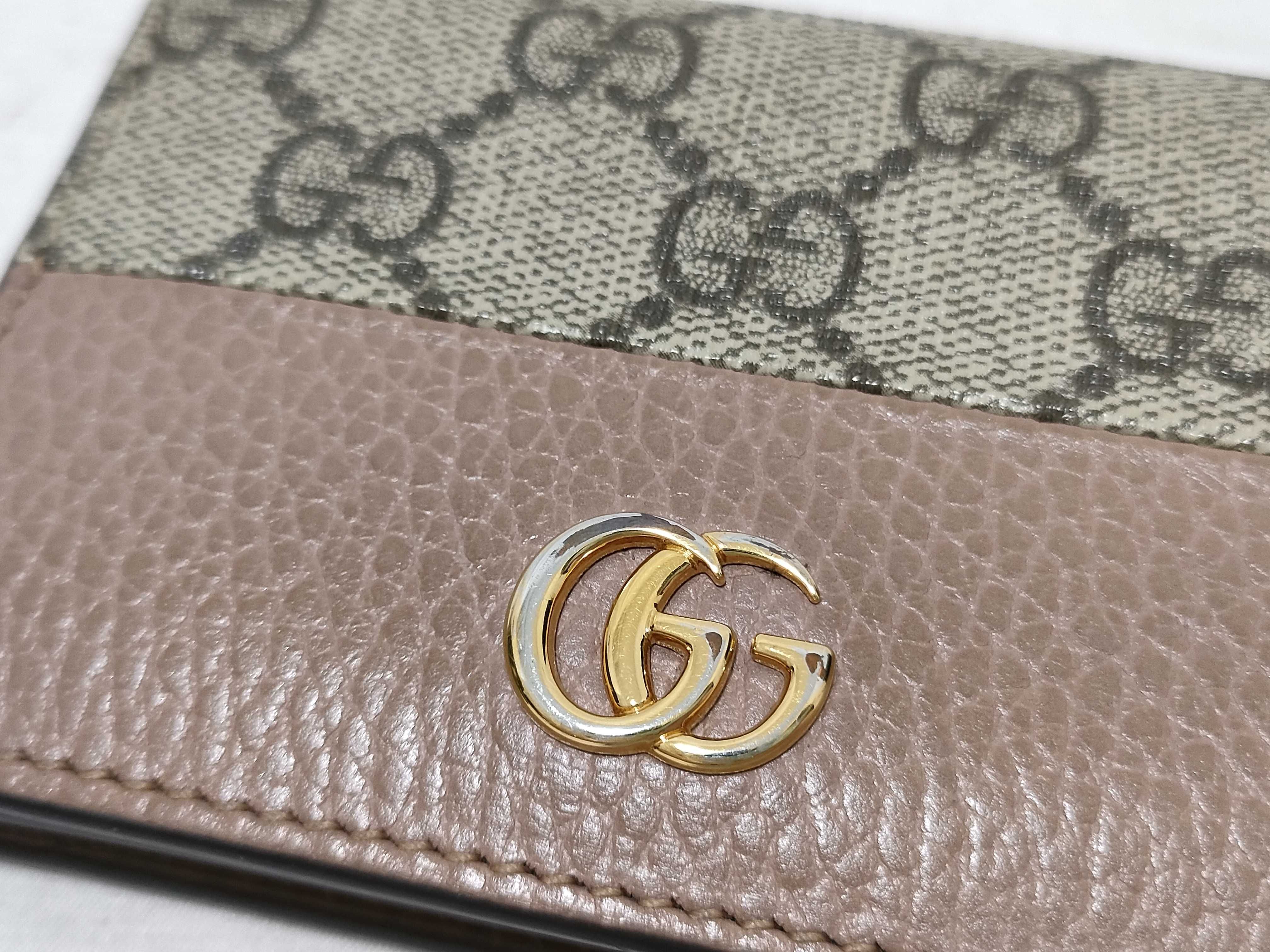 GG Supreme bi-fold wallet, GG Supreme Marmont wallet — view 7