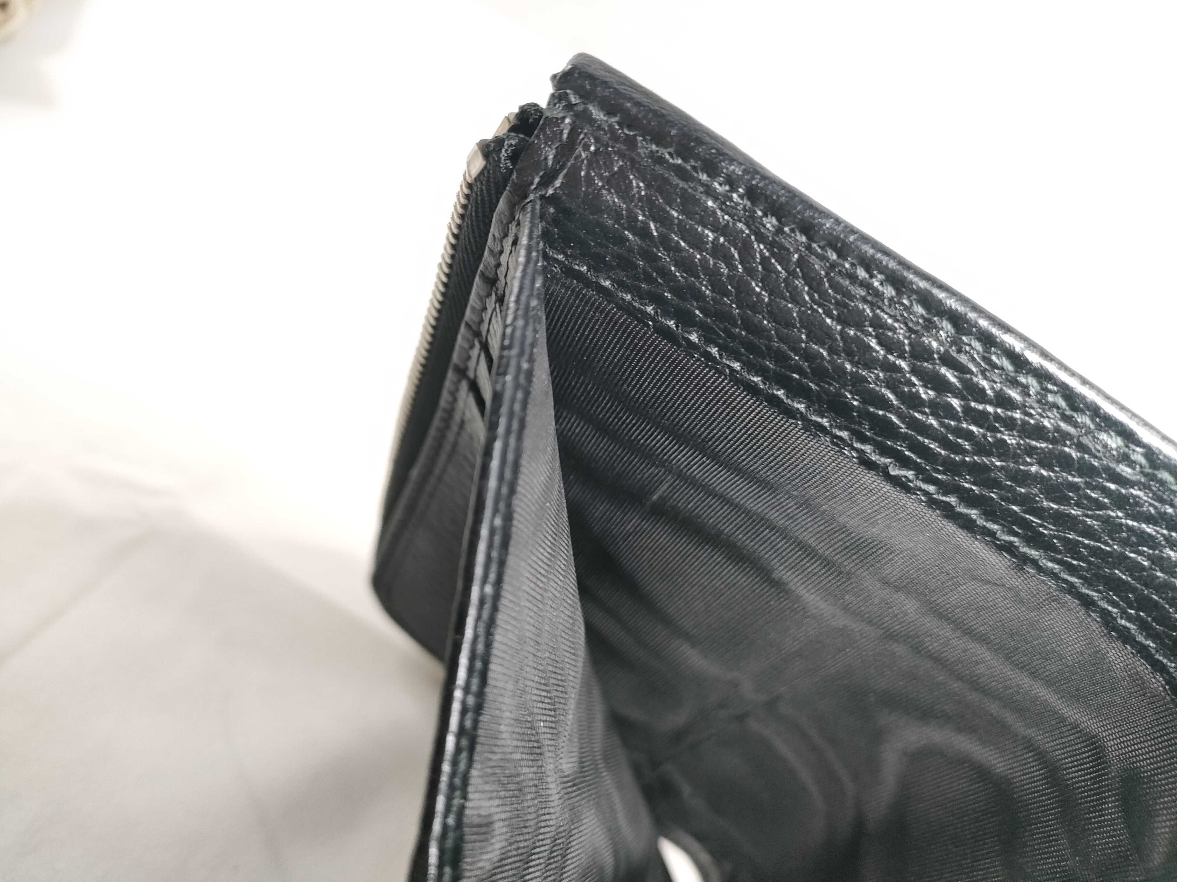 GG Marmont Compact Wallet, Leather, Black, 723685, Bi-fold Wallet — view 12