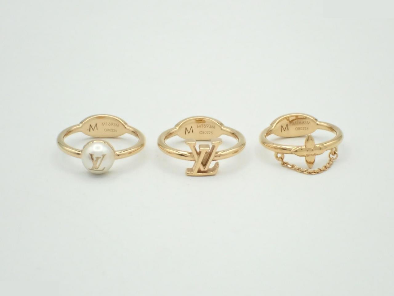 M1693M LV Set - Blooming Pearl Ring Set