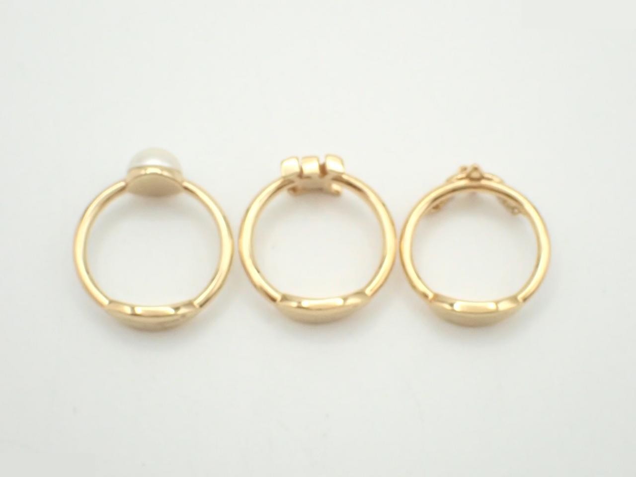 M1693M LV Set - Blooming Pearl Ring Set — view 3