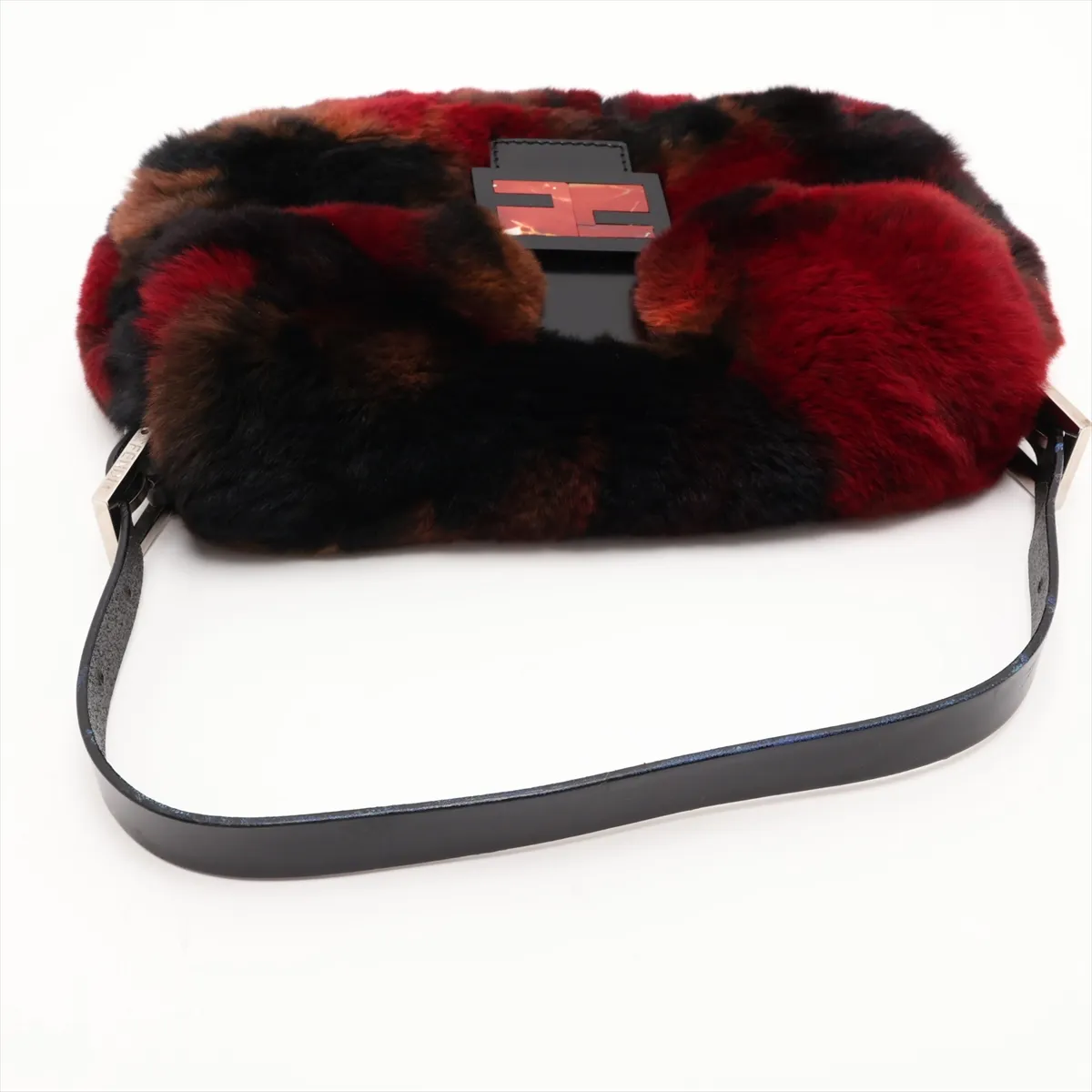 Mamma Bucket 26424 Fur x Leather Shoulder Bag, Multicolor — view 5
