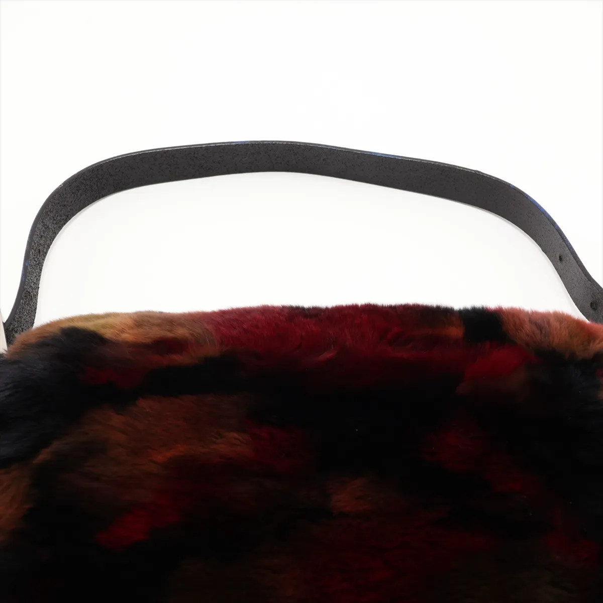 Mamma Bucket 26424 Fur x Leather Shoulder Bag, Multicolor — view 6