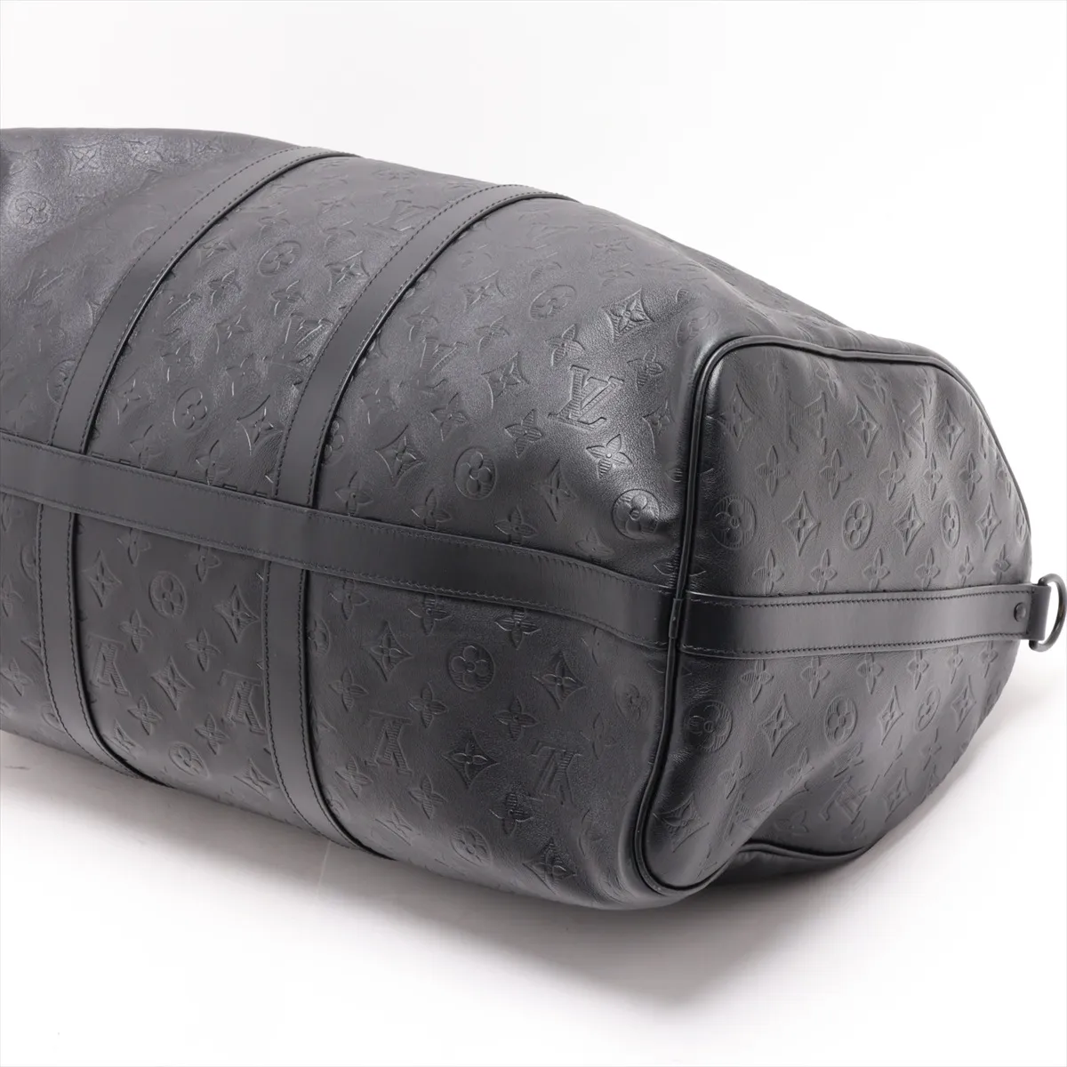 Monogram Shadow Keepall Bandoulière 50 M44810 Black (RFID detected) — view 3