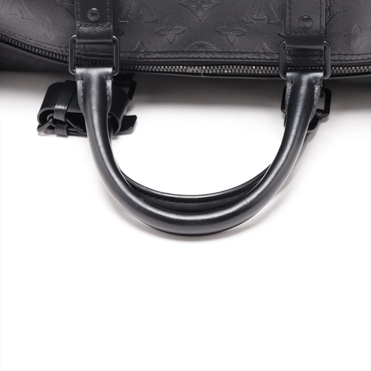 Monogram Shadow Keepall Bandoulière 50 M44810 Black (RFID detected) — view 5