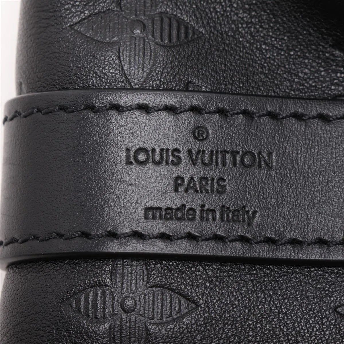 Monogram Shadow Keepall Bandoulière 50 M44810 Black (RFID detected) — view 10