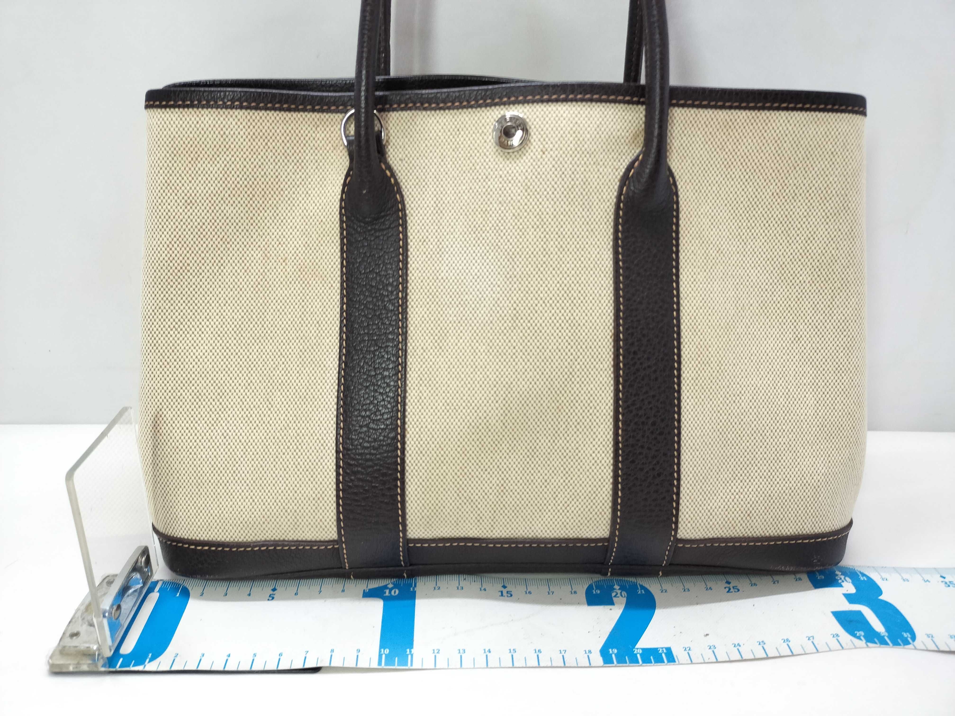 Garden Party Hermes Garden Party TPM Toile H I Tote Bag — view 2