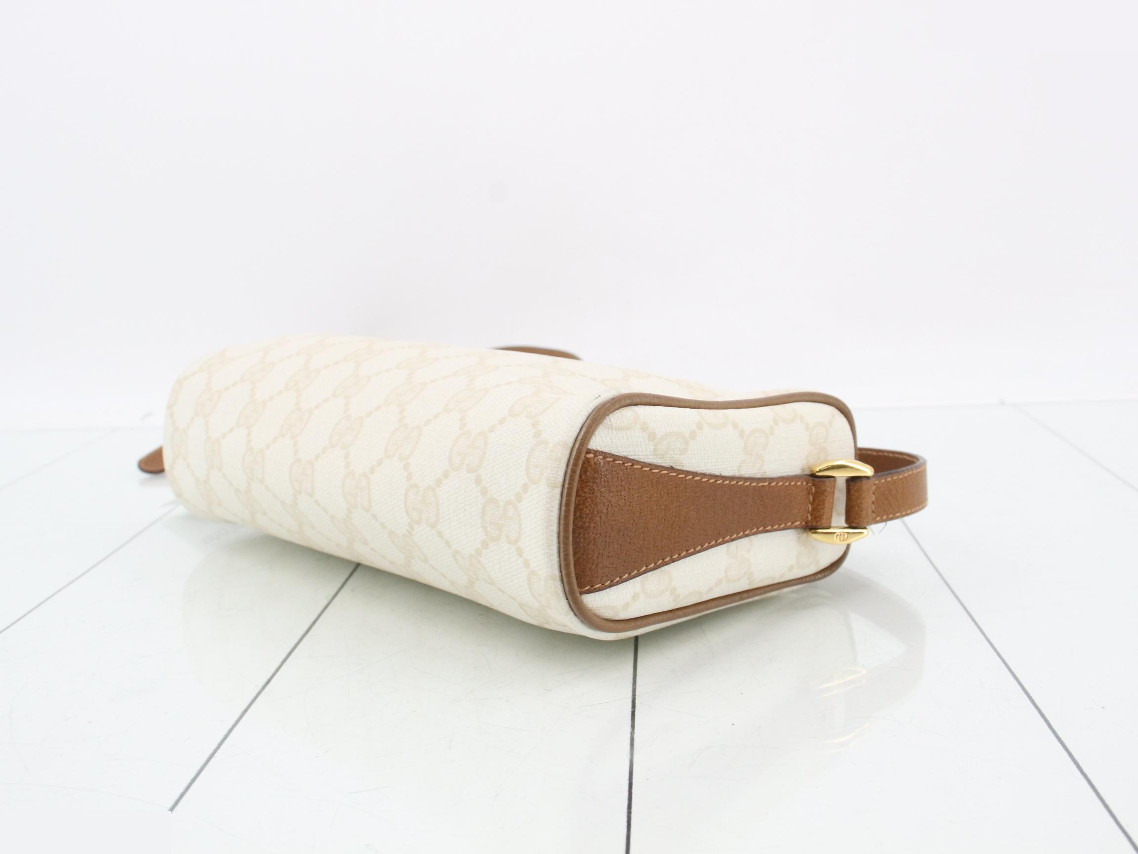 GG Supreme Shoulder Bag, White — view 6