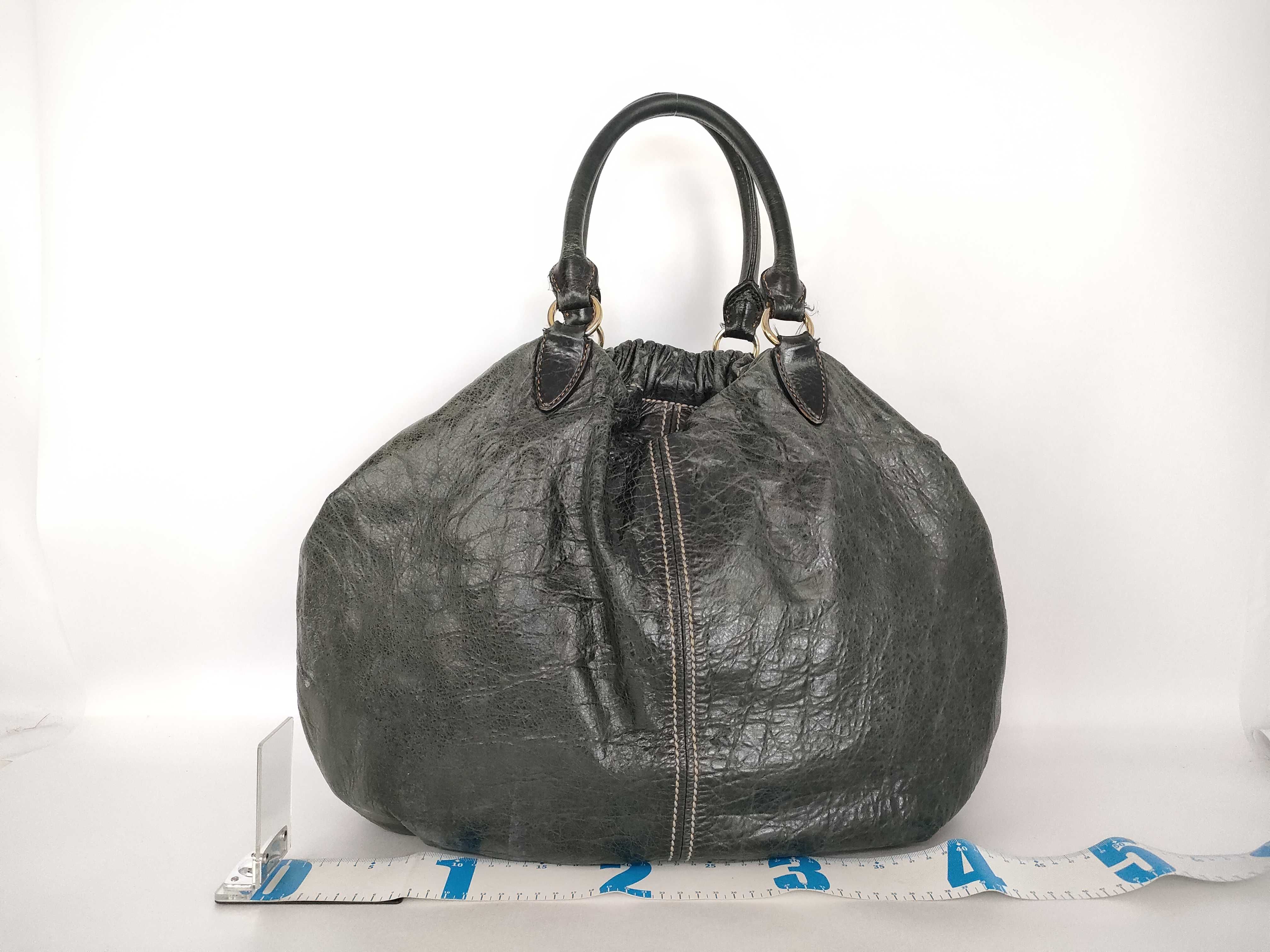 2-Way Bag with Long Strap, Black Handbag — view 2