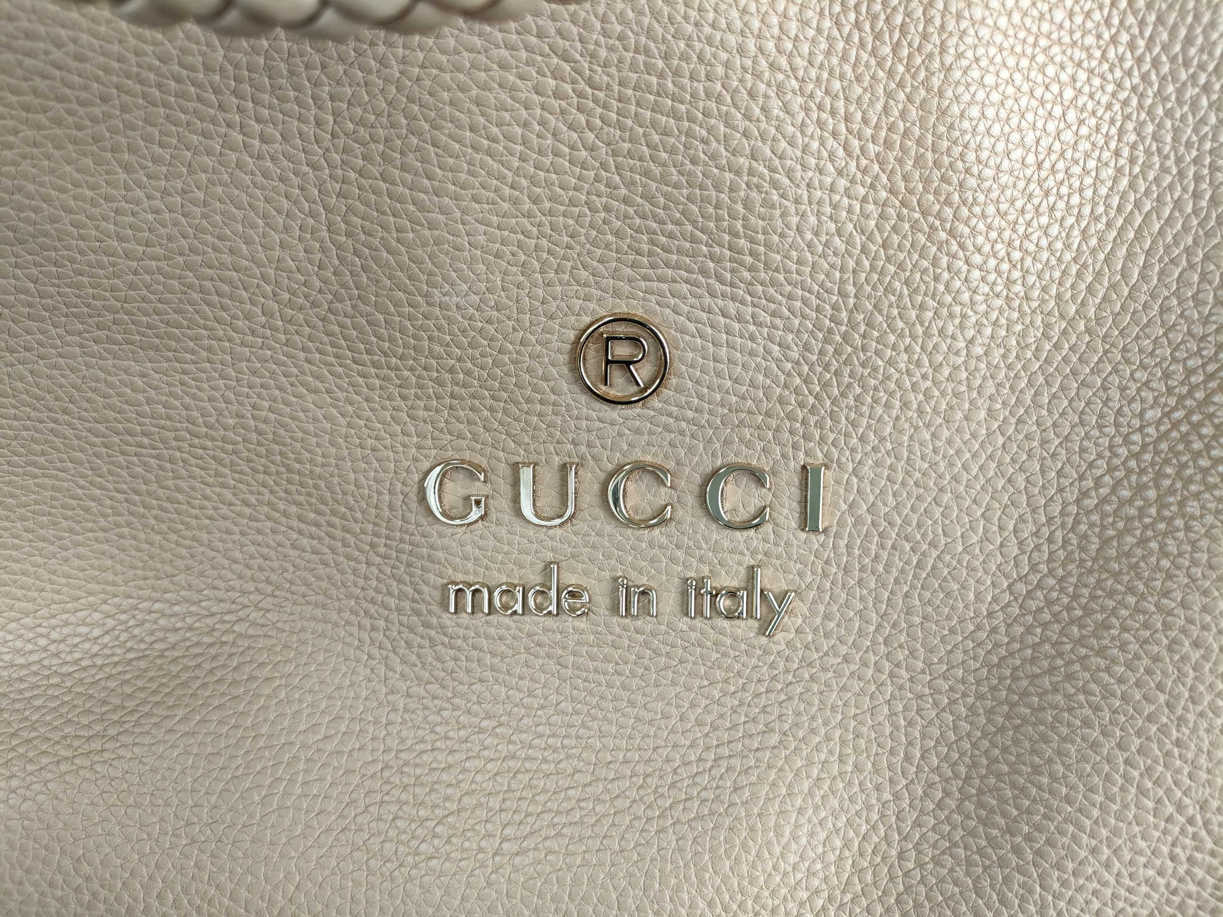 Logo Tote Bag, Beige, Outlet Item — view 13