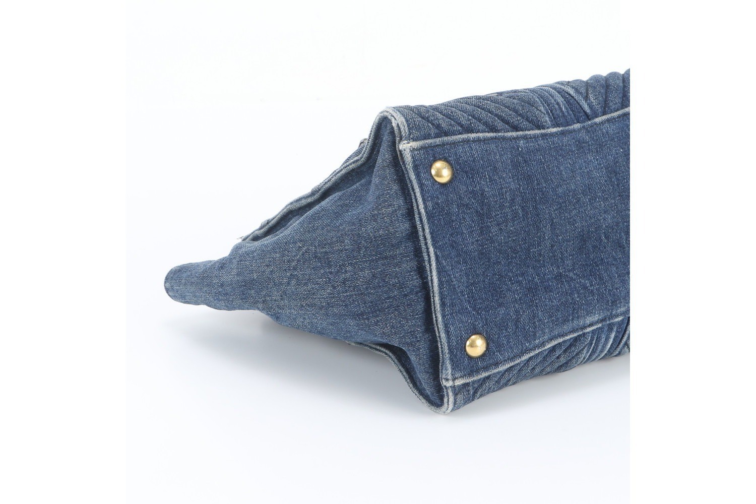 Comes with a guarantee card Denim Biker RN1032 Leather Tote Bag — view 5
