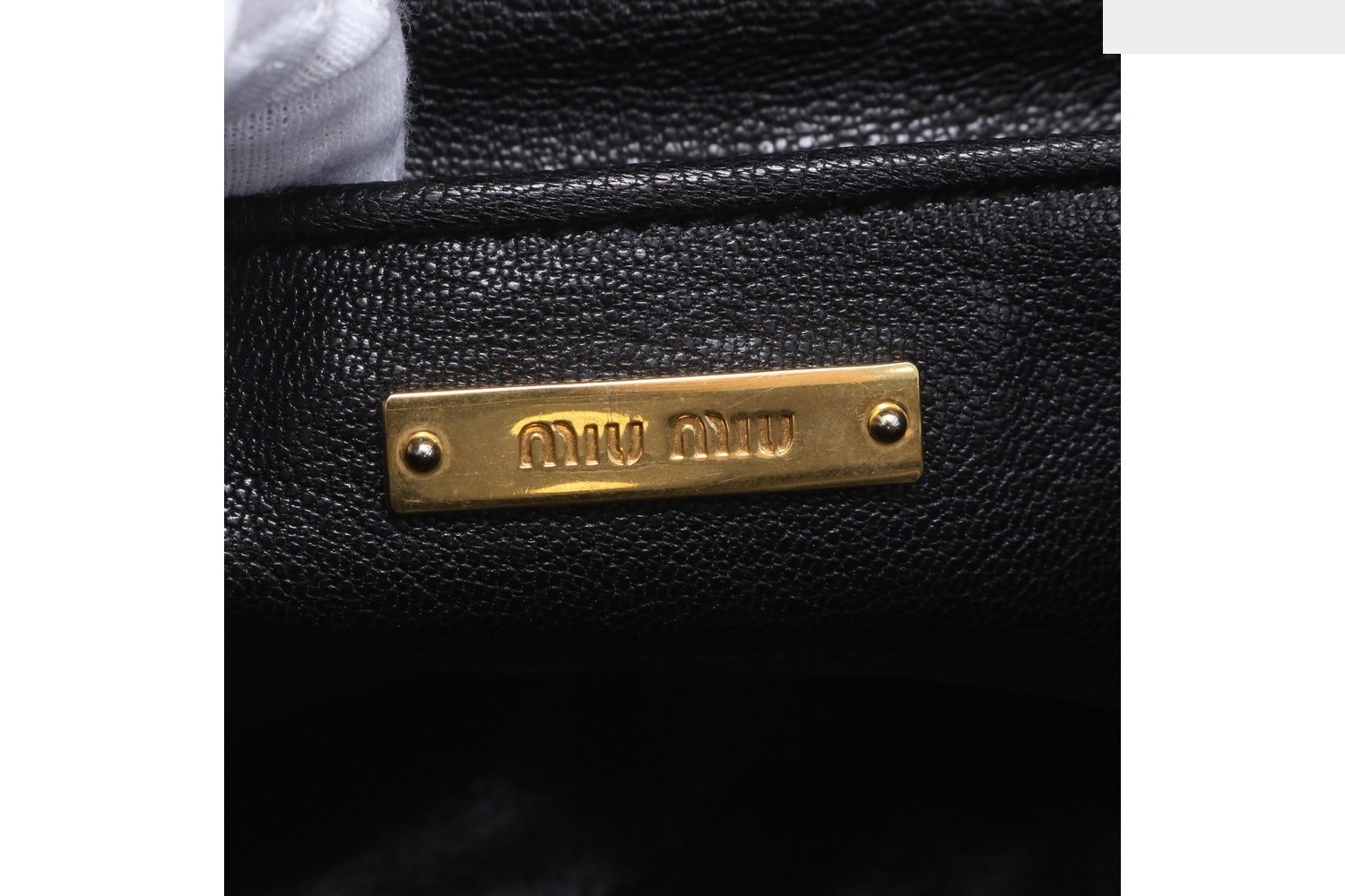 Comes with a guarantee card Denim Biker RN1032 Leather Tote Bag — view 8