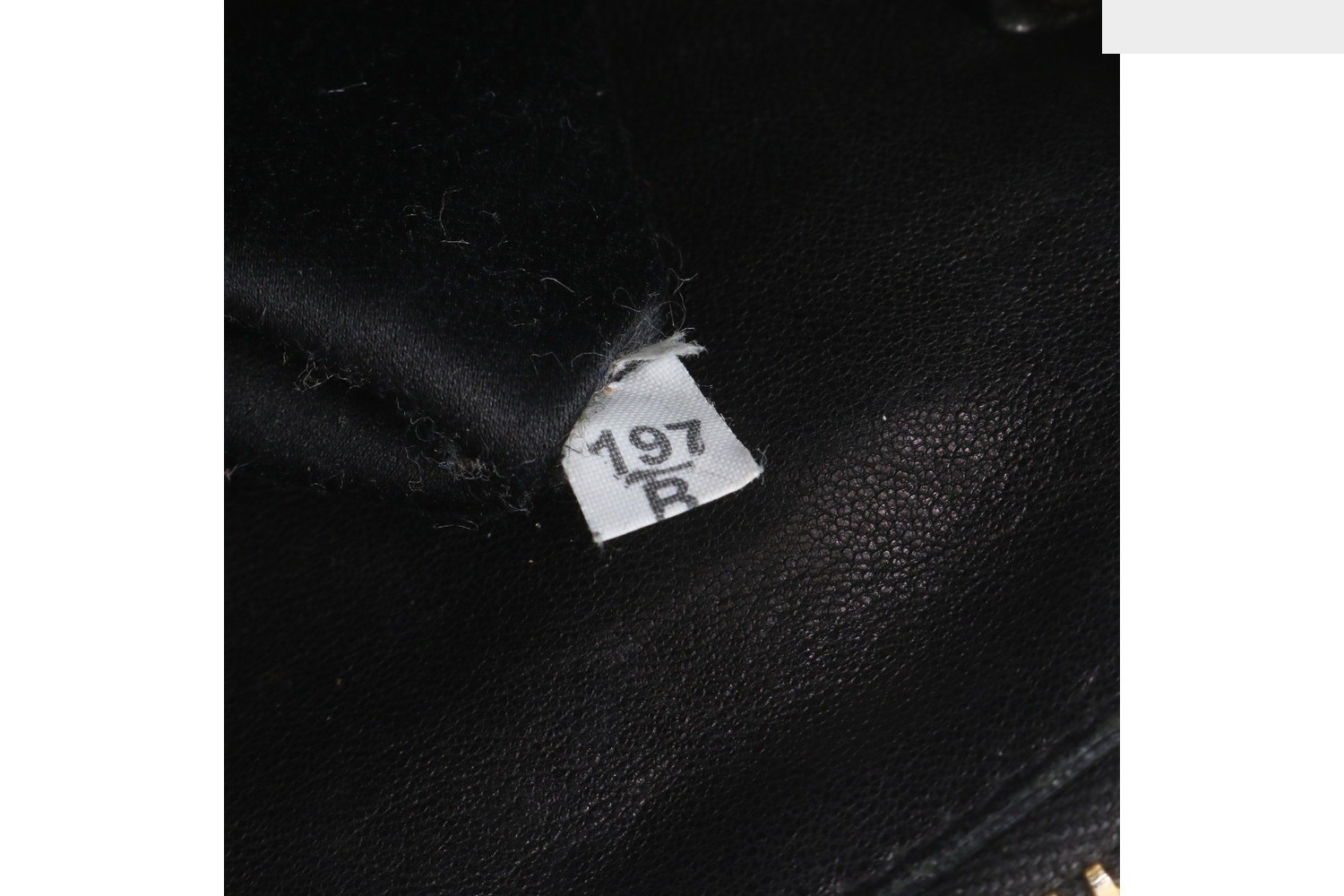 Comes with a guarantee card Denim Biker RN1032 Leather Tote Bag — view 9