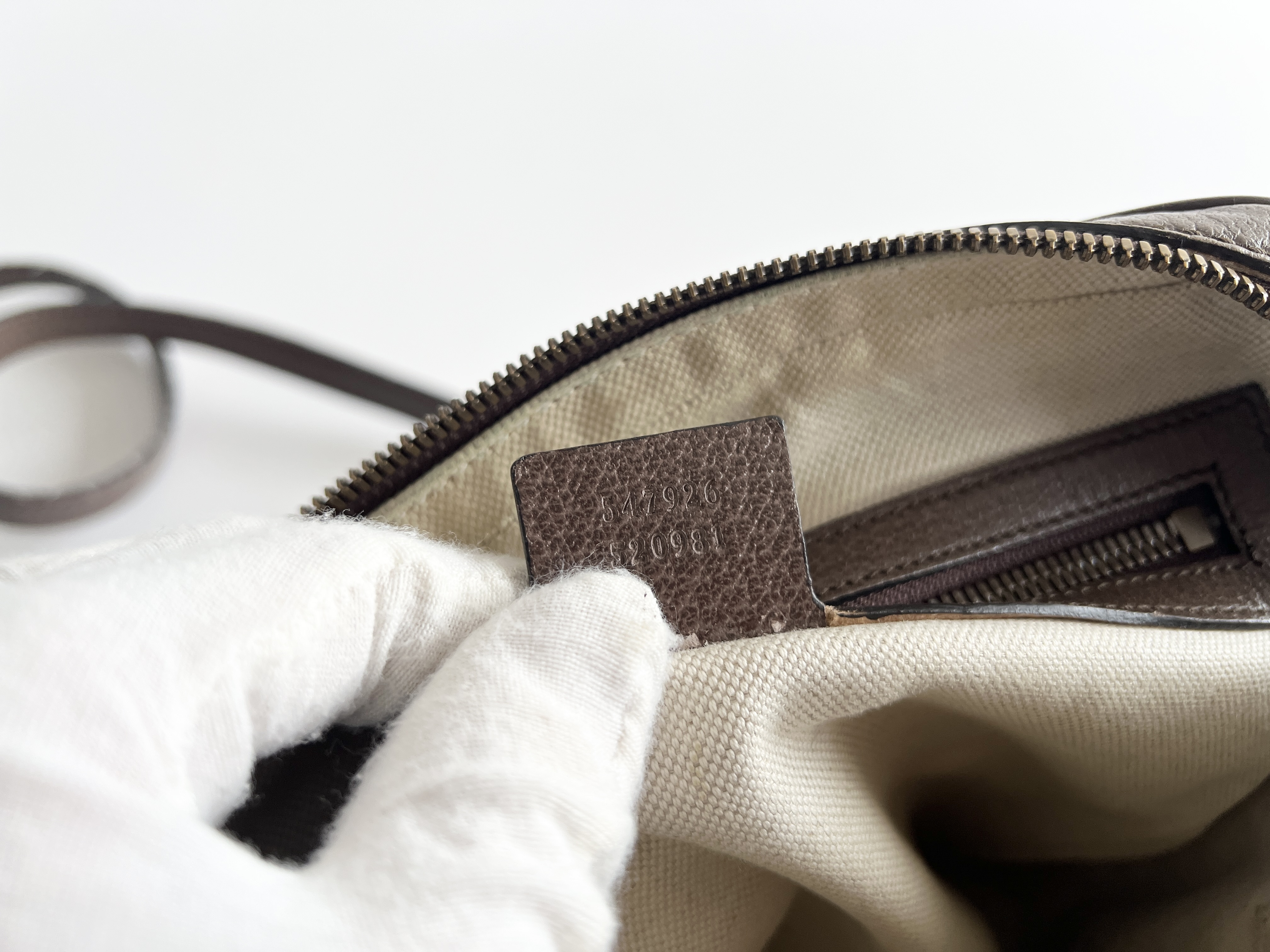 Ophidia Sherry Line GG Supreme Leather Shoulder Bag, One-Choice Messenger Shoulder Bag — view 7