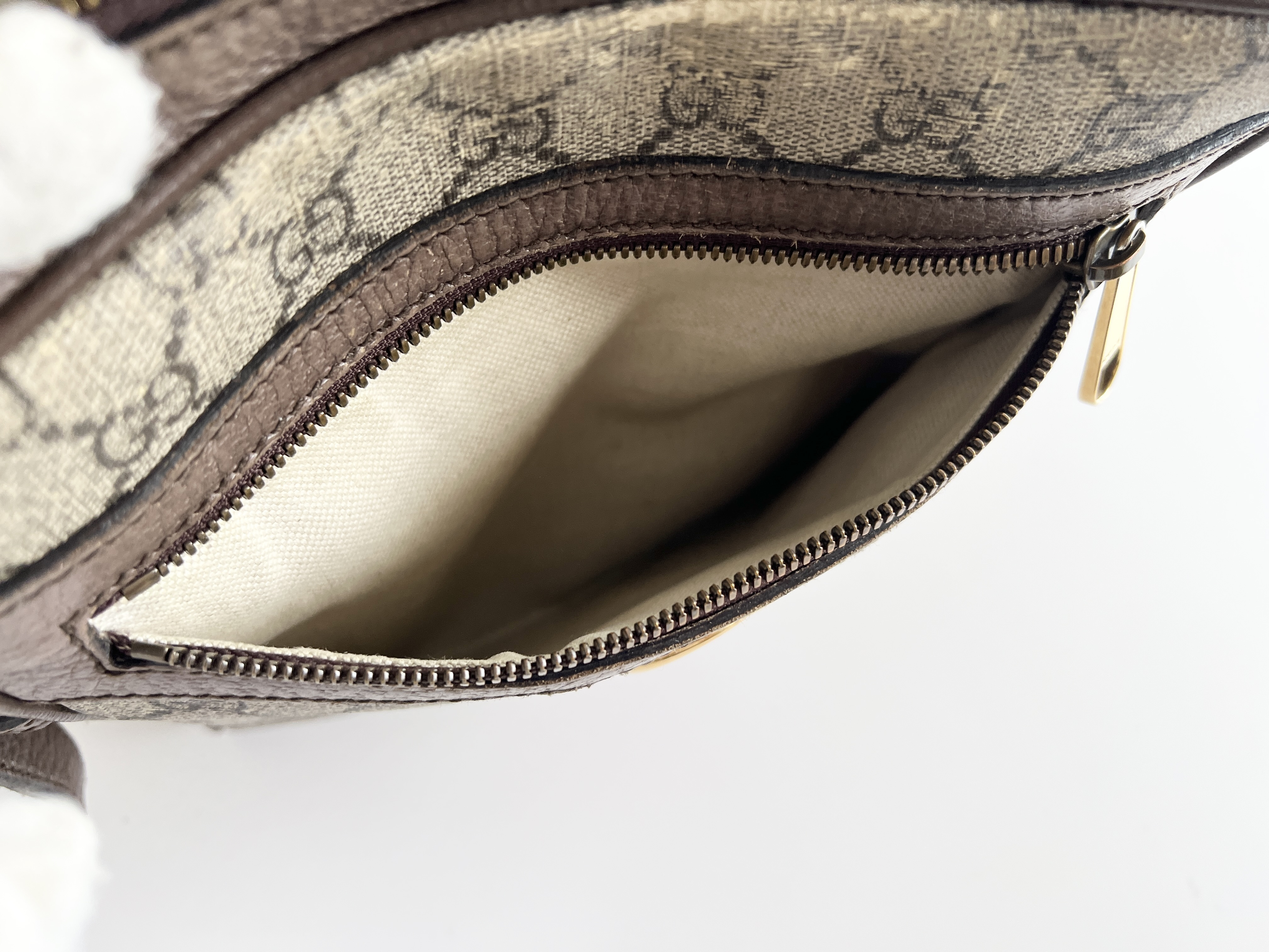 Ophidia Sherry Line GG Supreme Leather Shoulder Bag, One-Choice Messenger Shoulder Bag — view 10
