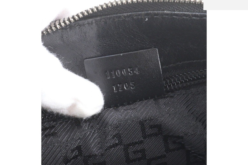 Leather Nylon Shoulder Bag — view 9