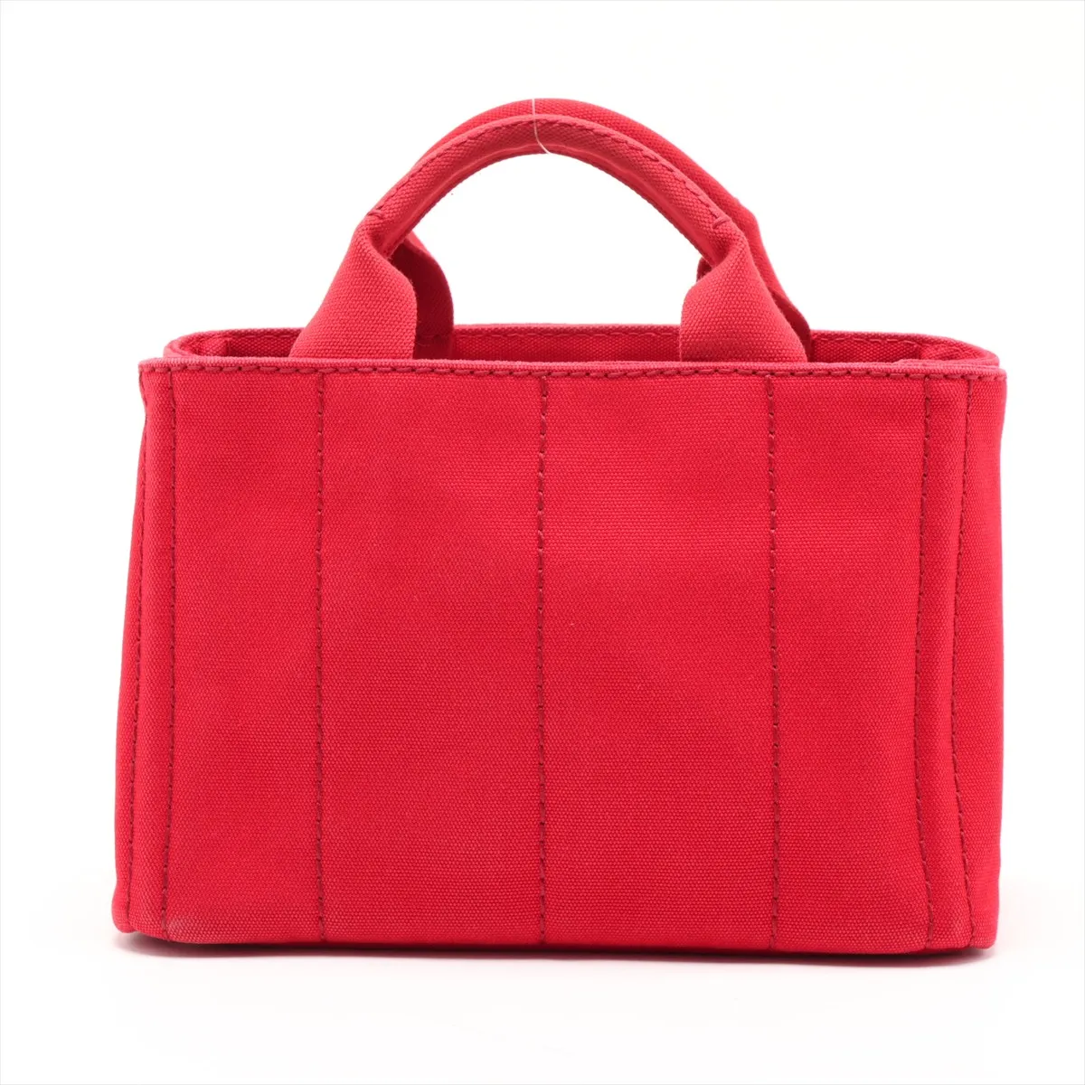 Canapa Canvas 2-Way Handbag, Red — view 2
