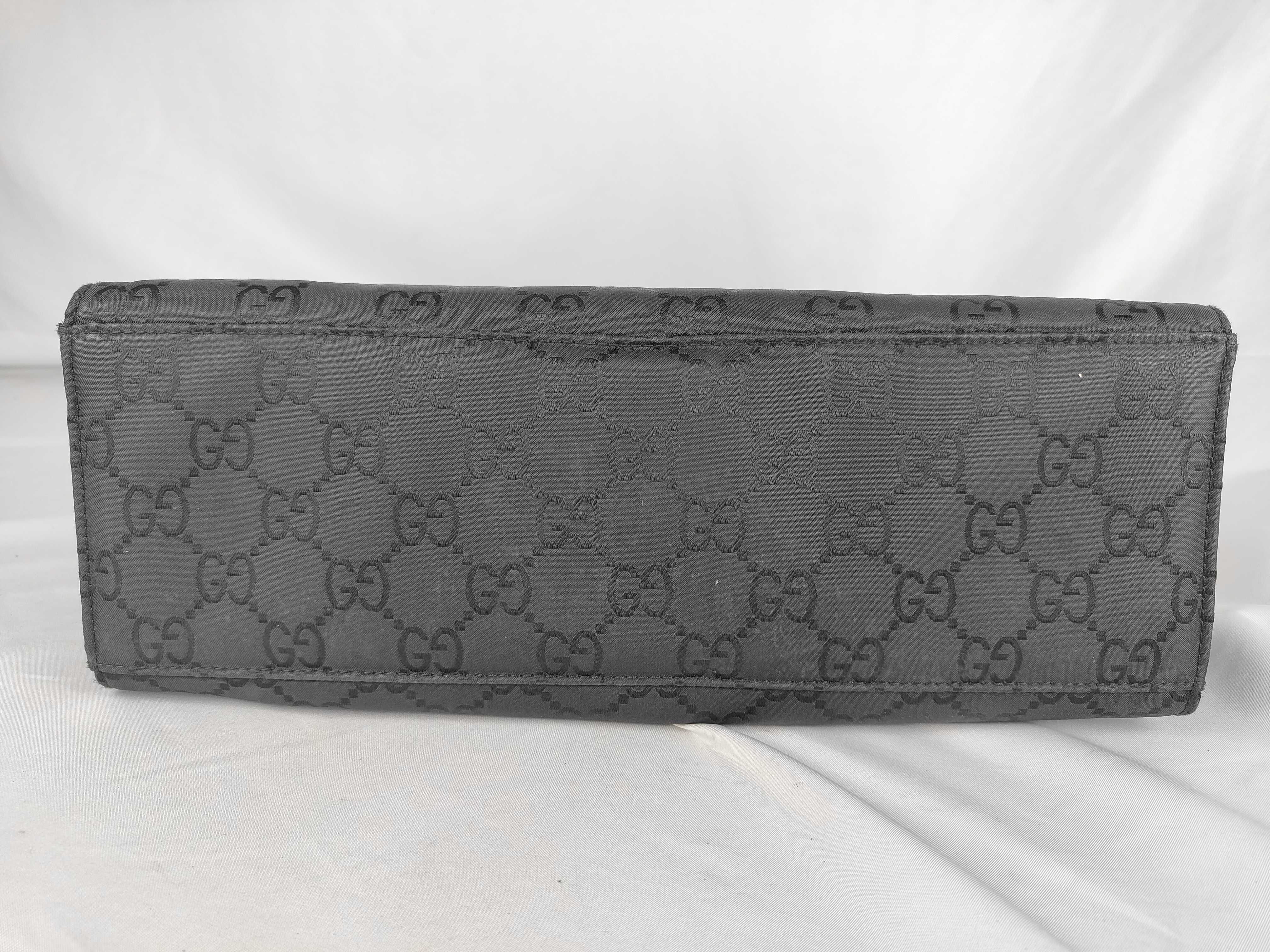 GG Canvas Bamboo Tote Bag — view 9