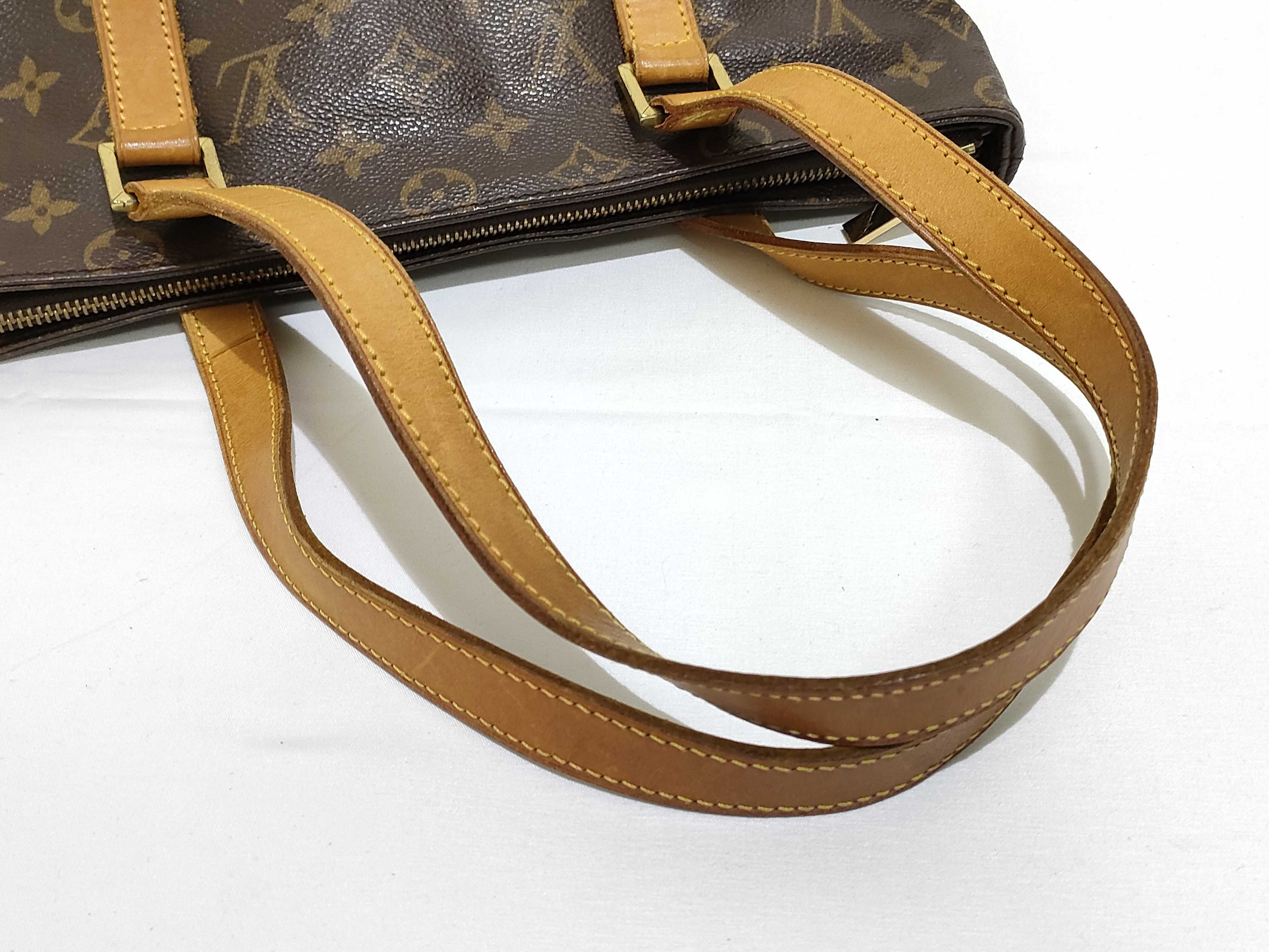 Monogram Cabas Piano M51148 VI0051 Brown Tote Bag — view 3