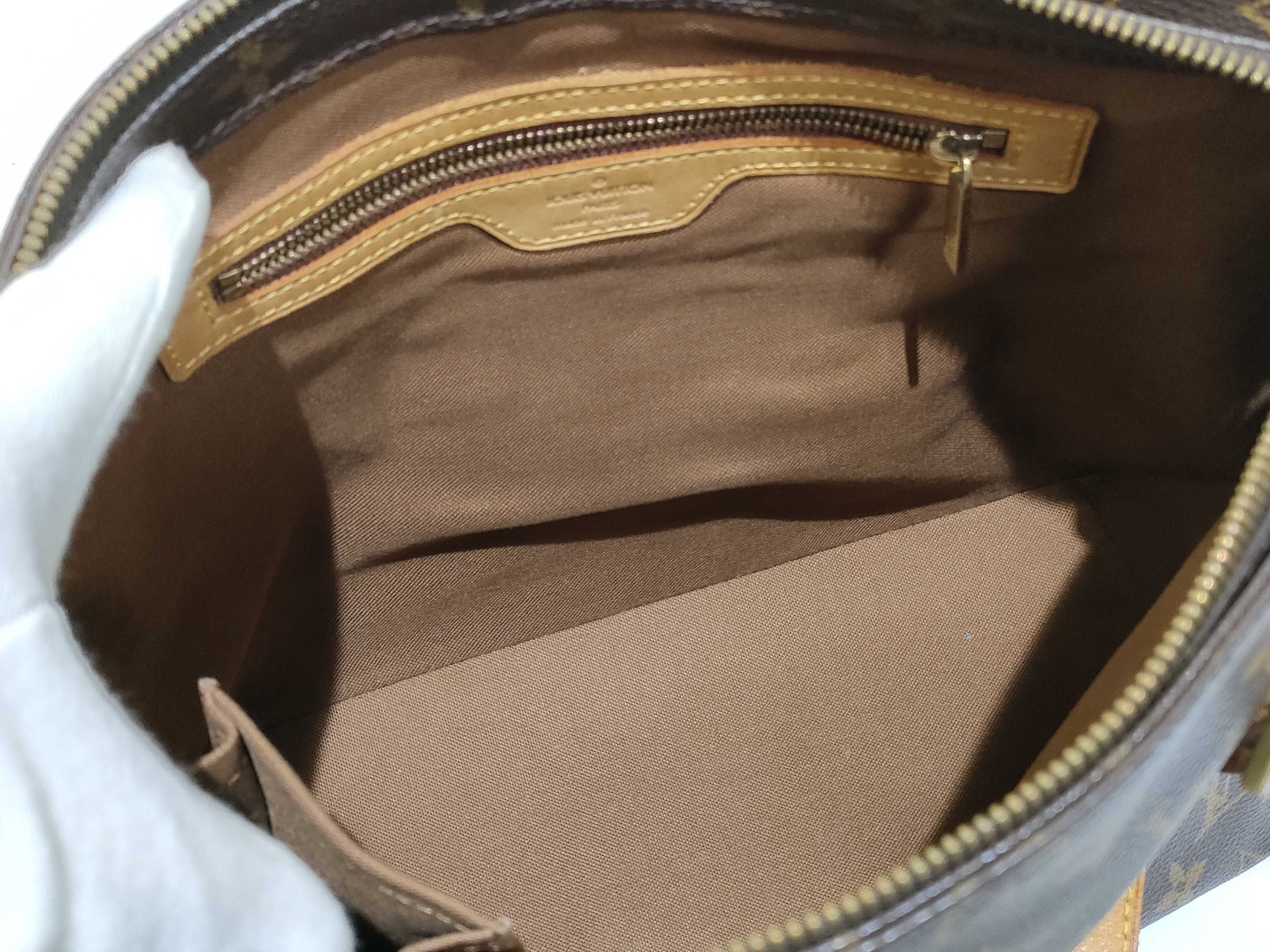 Monogram Cabas Piano M51148 VI0051 Brown Tote Bag — view 9