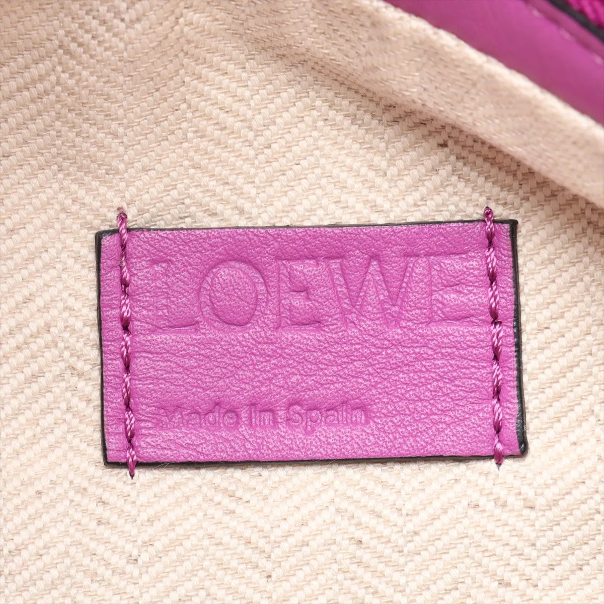 Puzzle Hobo Leather Shoulder Bag, Pink — view 10