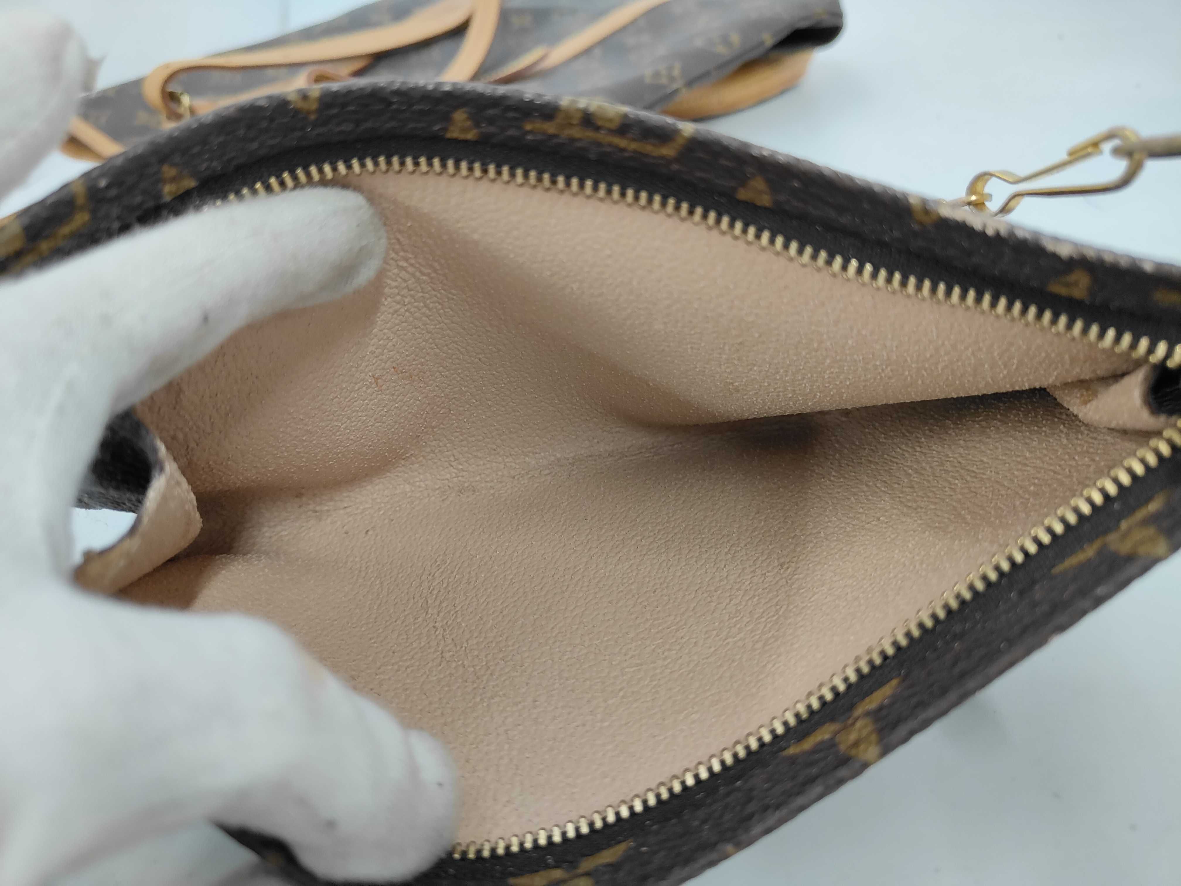 Monogram M42236 Bucket GM Tote Bag with Pouch — view 12