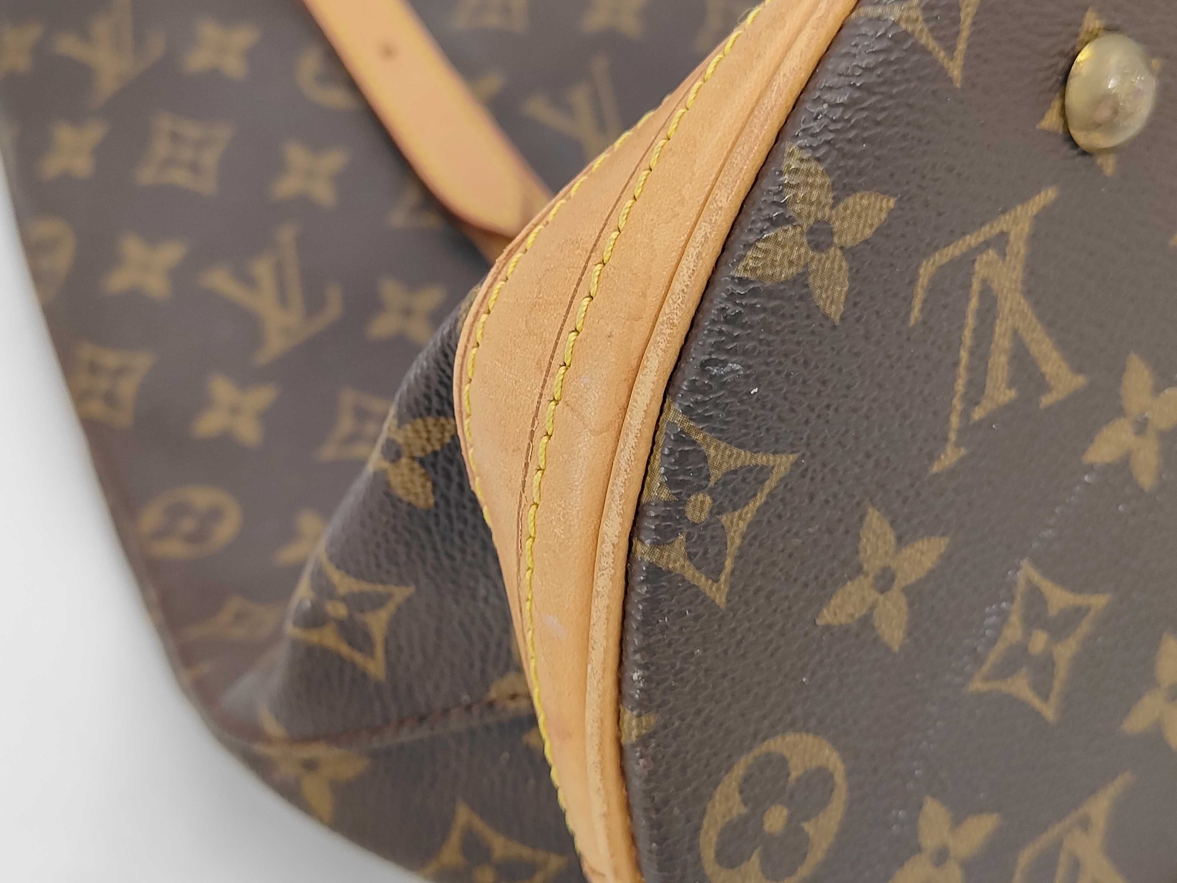 Monogram M42236 Bucket GM Tote Bag with Pouch — view 3