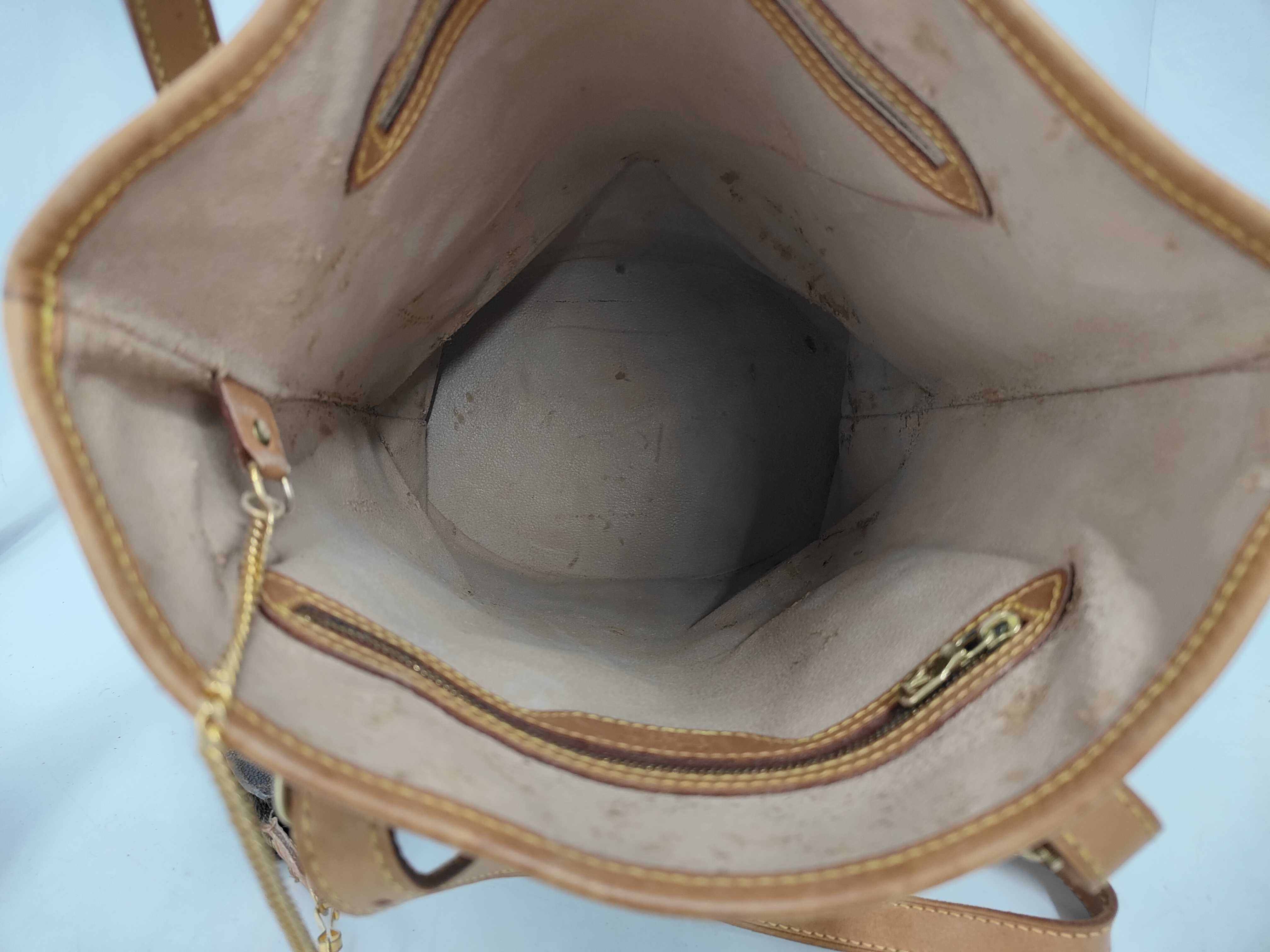 Monogram M42236 Bucket GM Tote Bag with Pouch — view 8