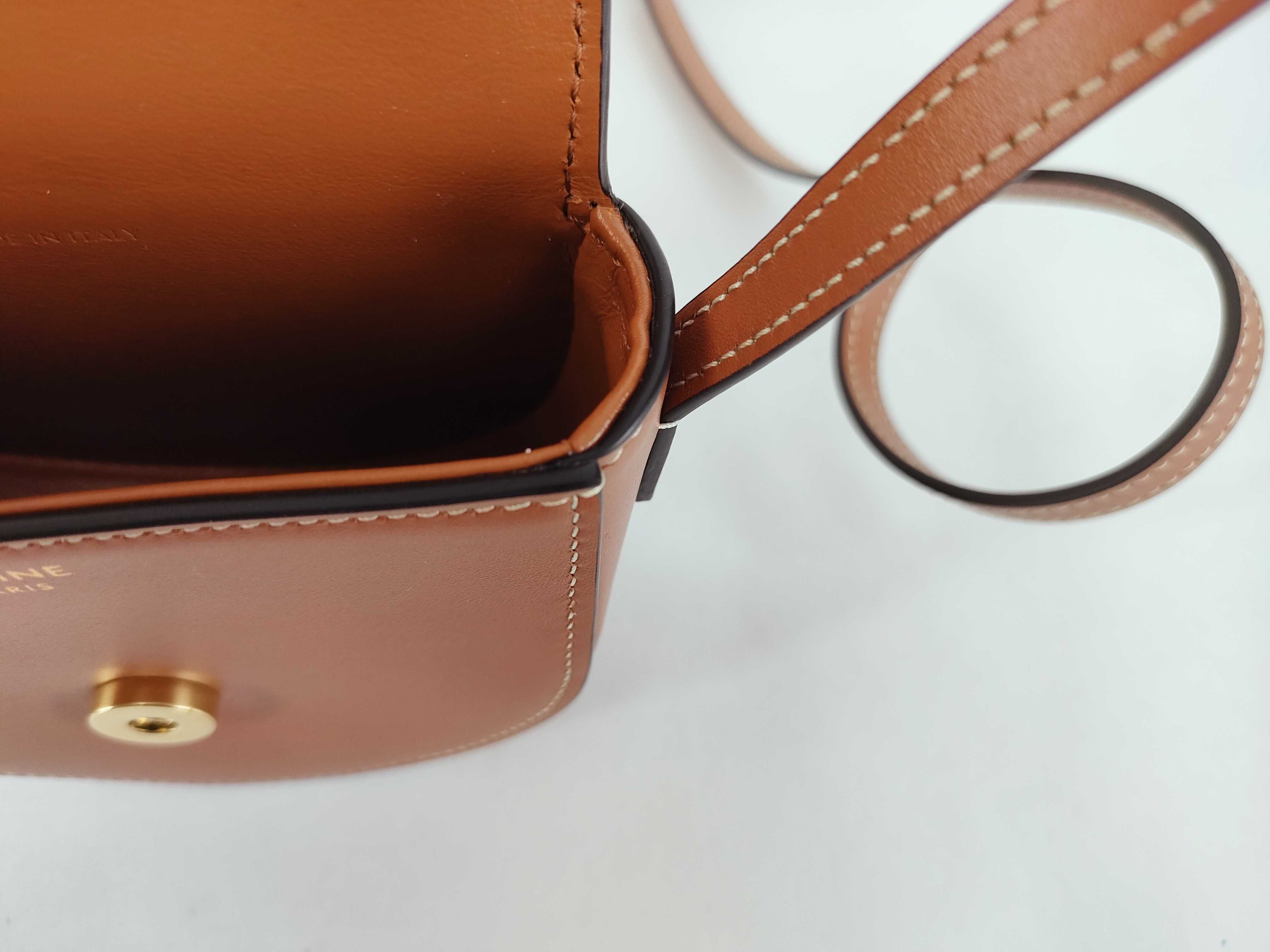 Mini Triomphe Shoulder Bag — view 10