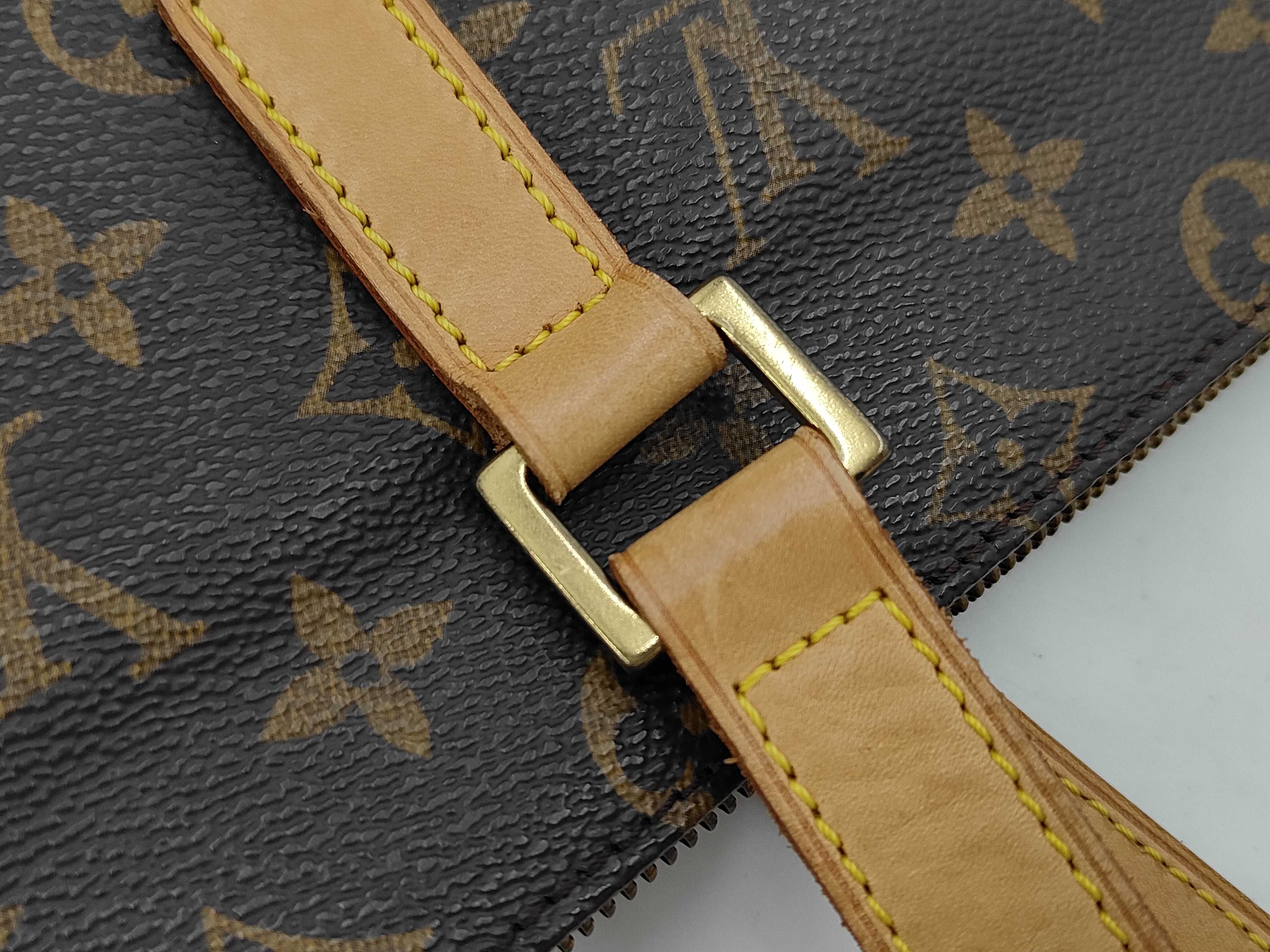 Monogram Cabas Piano M51148 VI0012 Brown Handbag — view 7