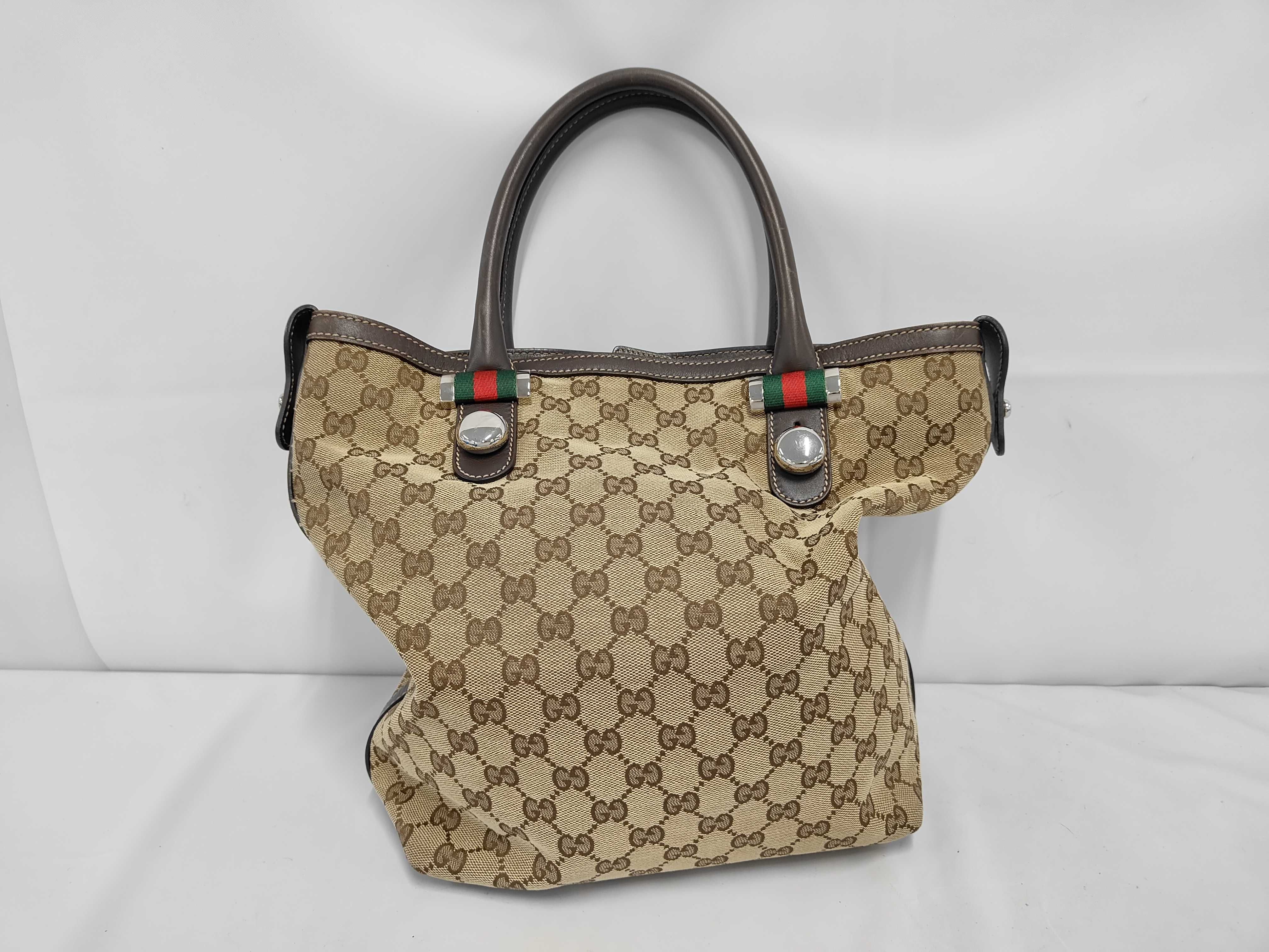 GG Canvas Handbag Tote Bag Handbag
