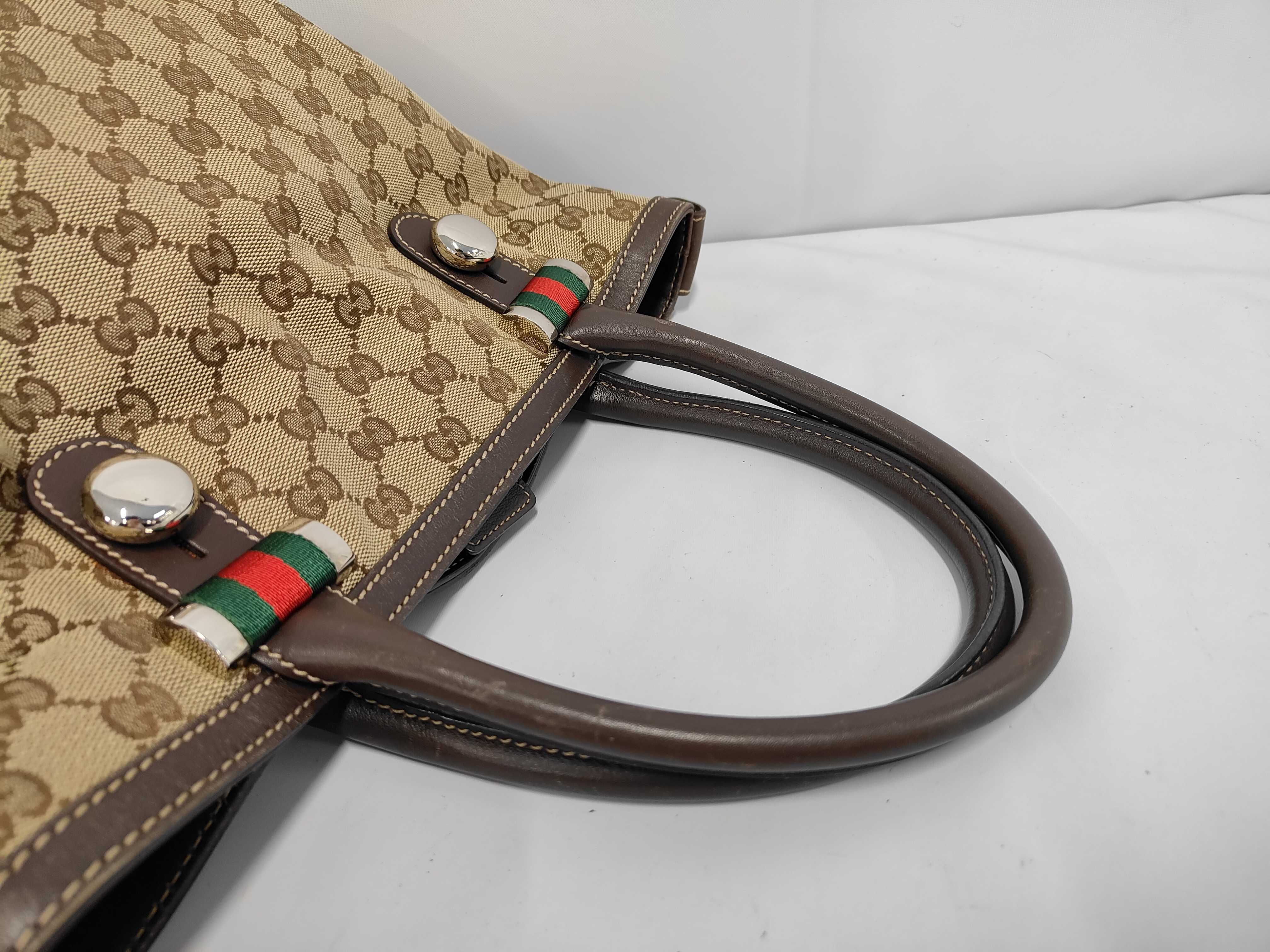 GG Canvas Handbag Tote Bag Handbag — view 5
