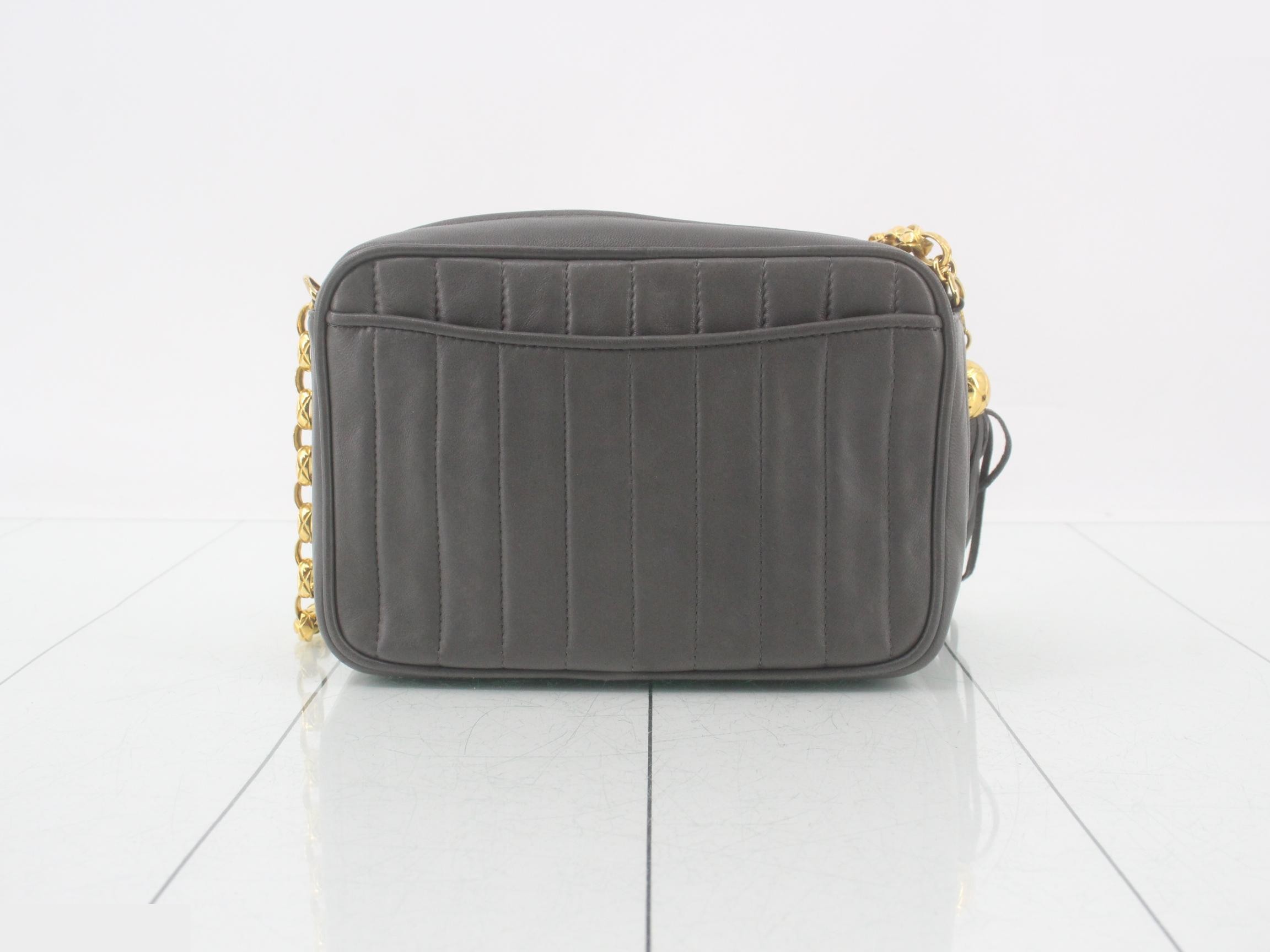 Mademoiselle Fringe Shoulder Bag, Gray — view 2